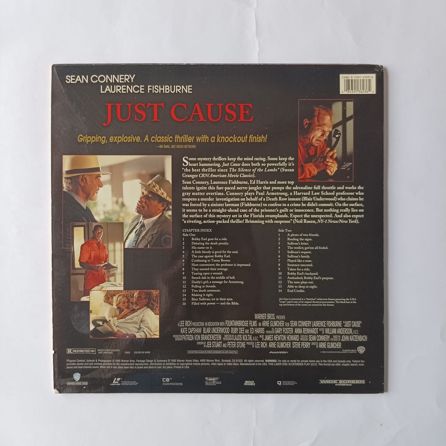 Laserdisc Just Cause - Imagem 2
