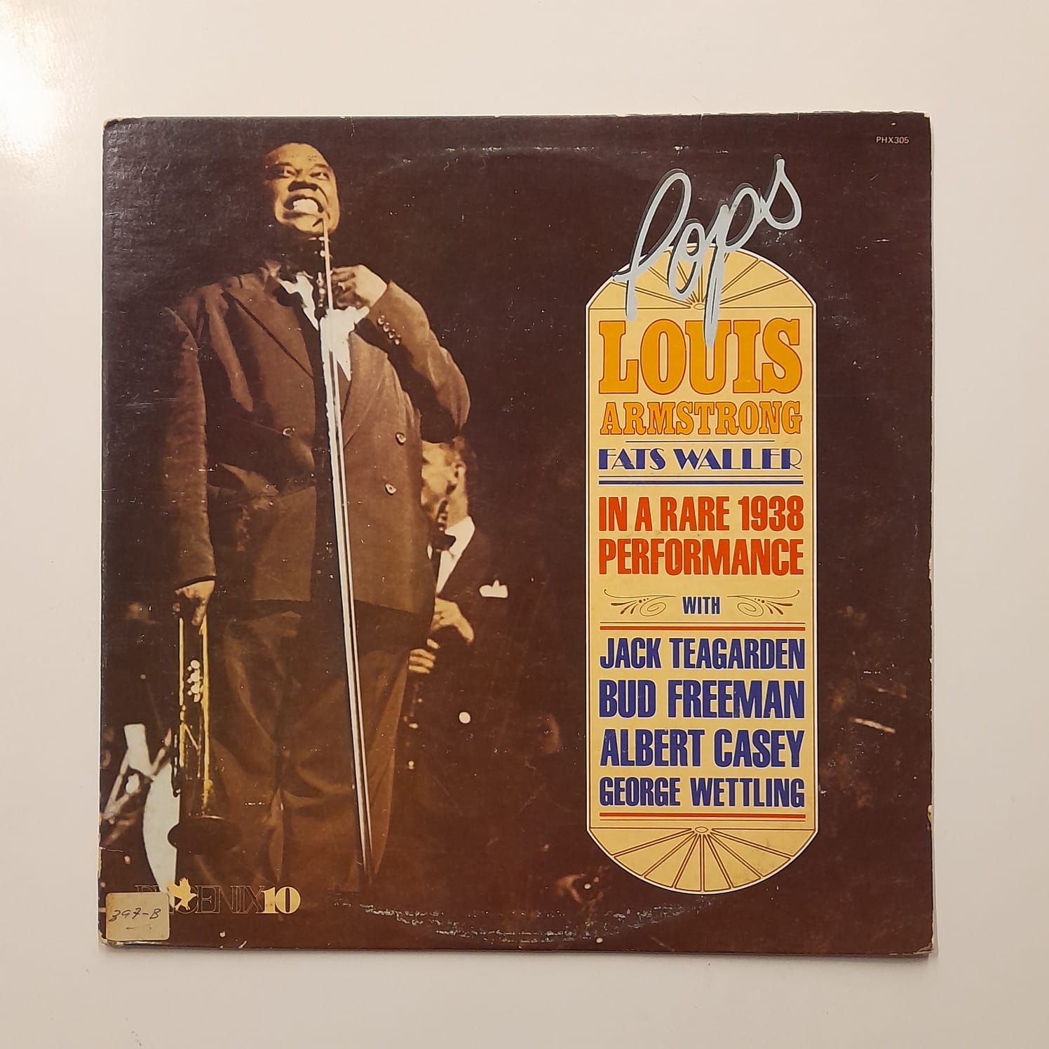 LP Louis Armstrong – Pops - Importado