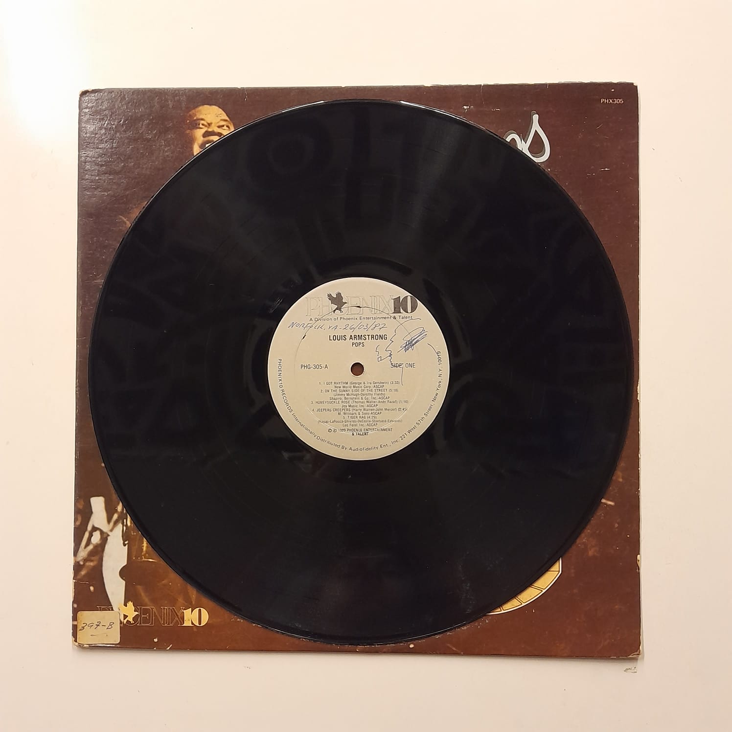 LP Louis Armstrong – Pops - Importado - Imagem 3