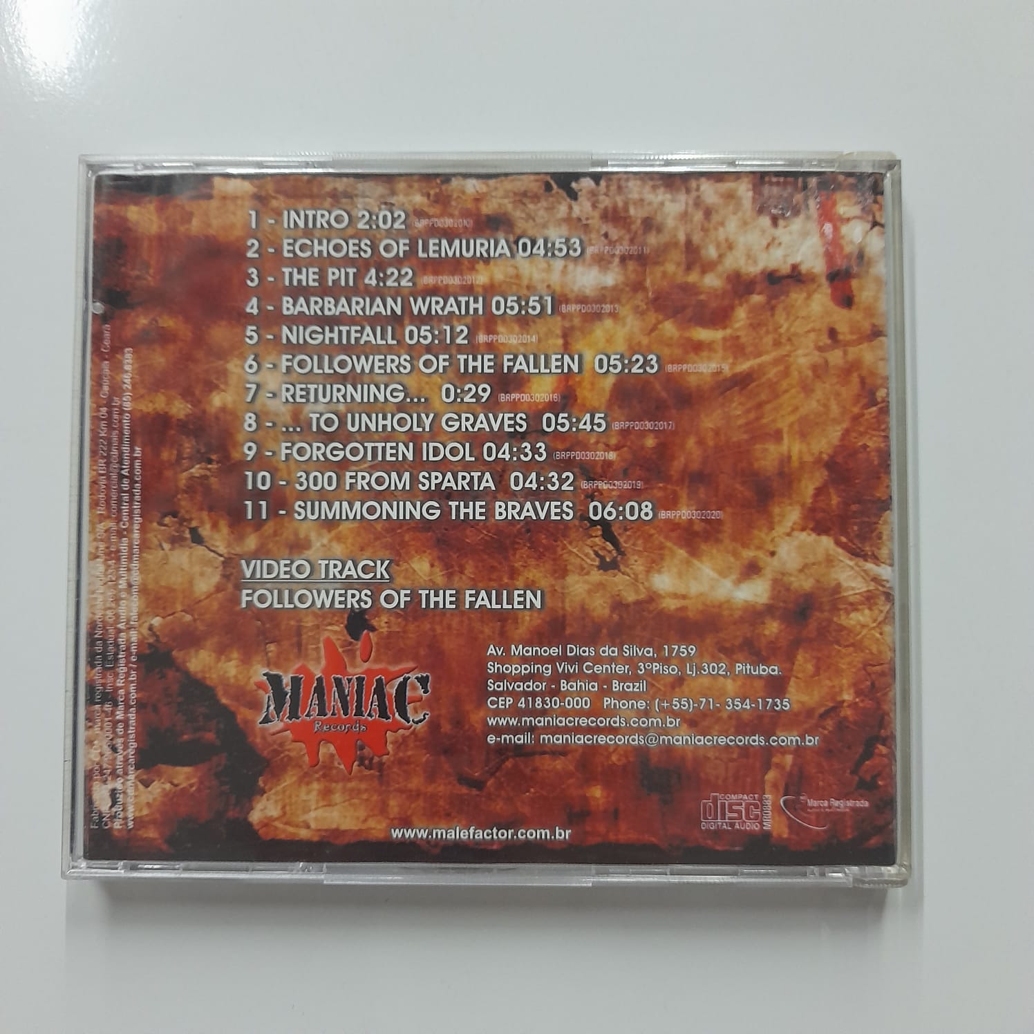 CD Malefactor - Barbarian - Imagem 2