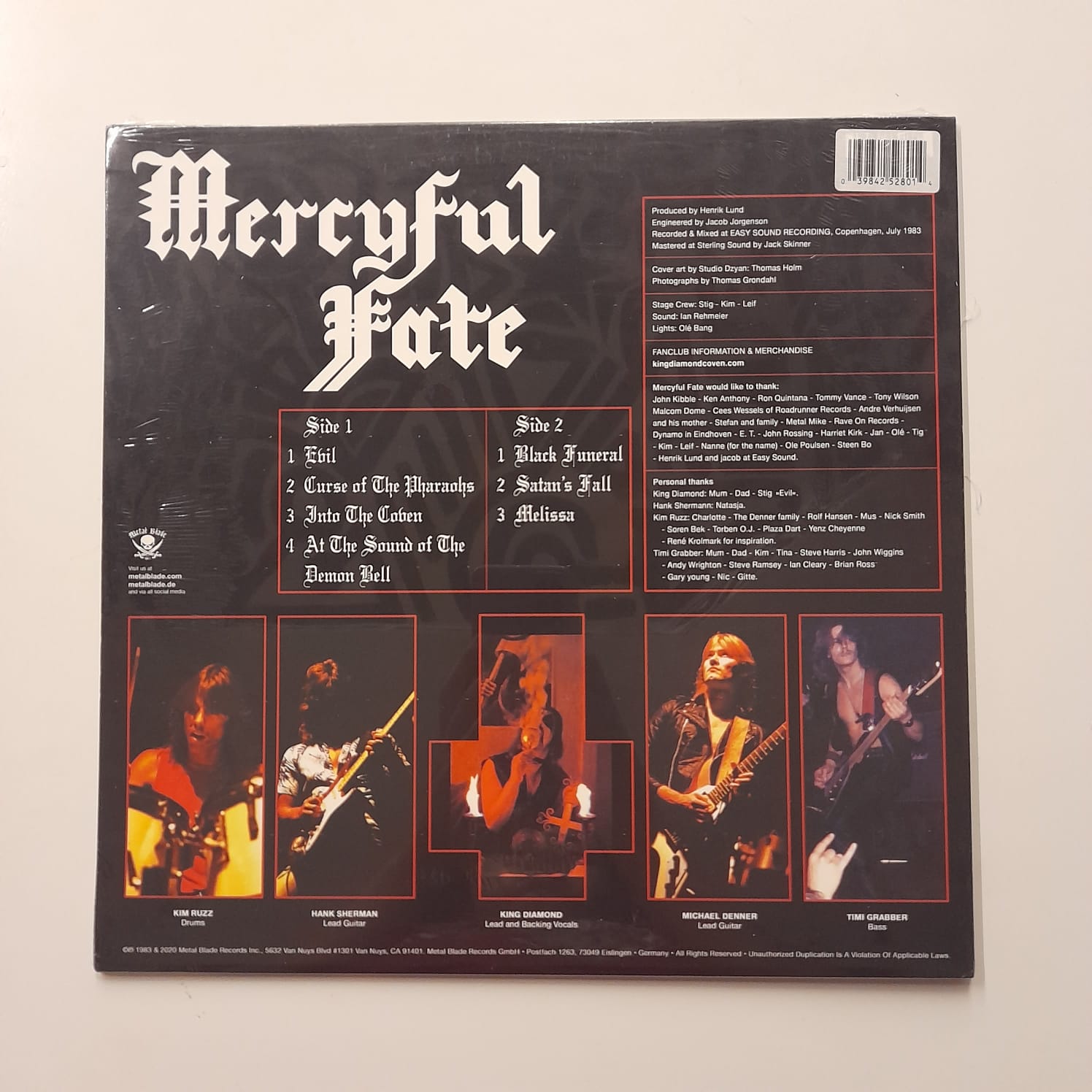 LP Mercyful Fate – Melissa - Lacrado - Imagem 2
