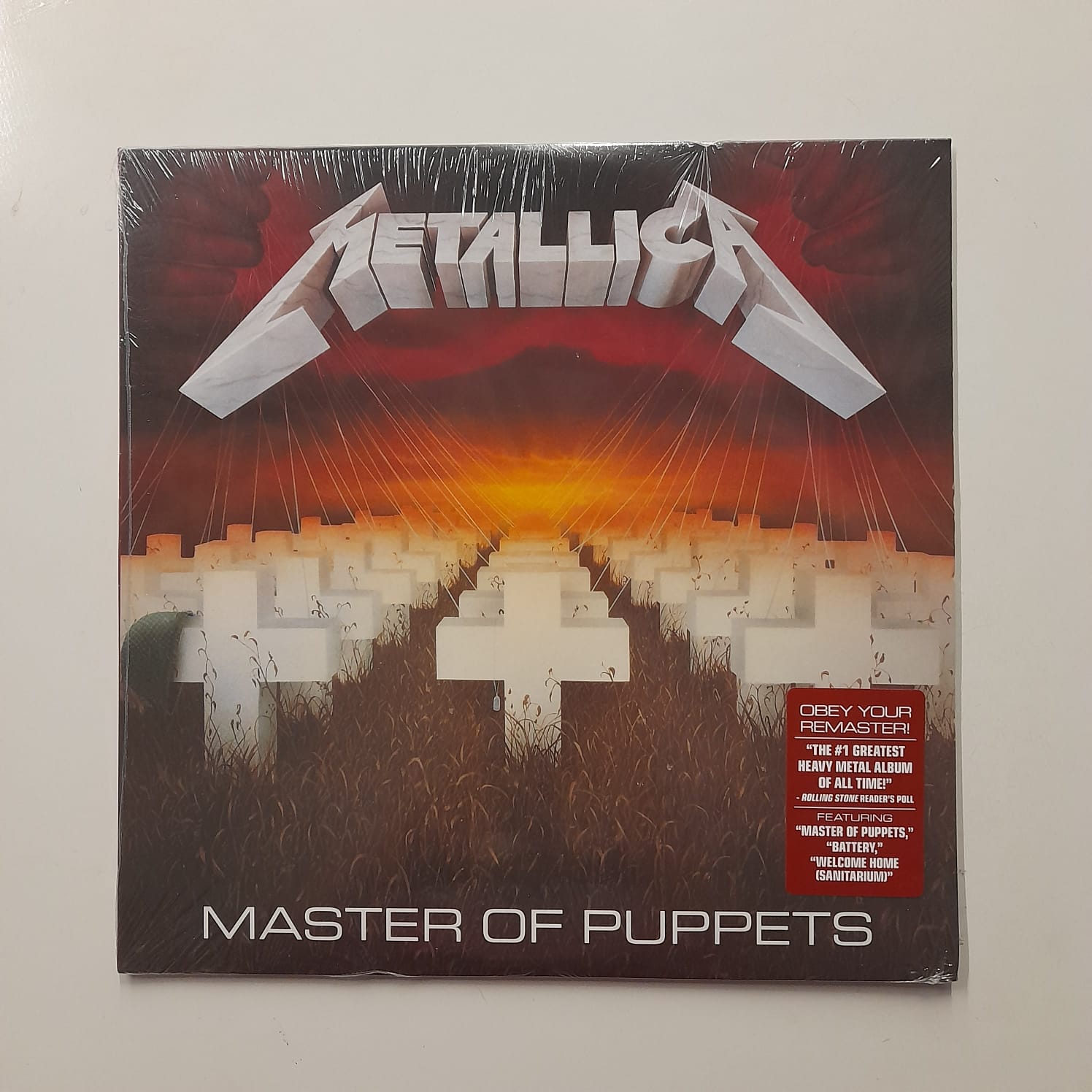 LP Metallica – Master Of Puppets - Lacrado