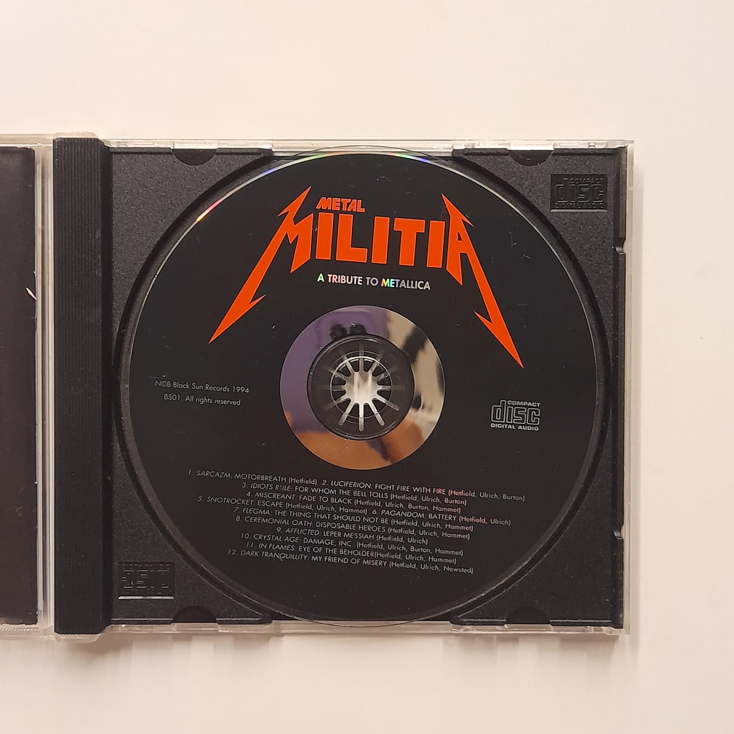 CD Metal Militia - A Tribute To Metallica - Importado - Imagem 3