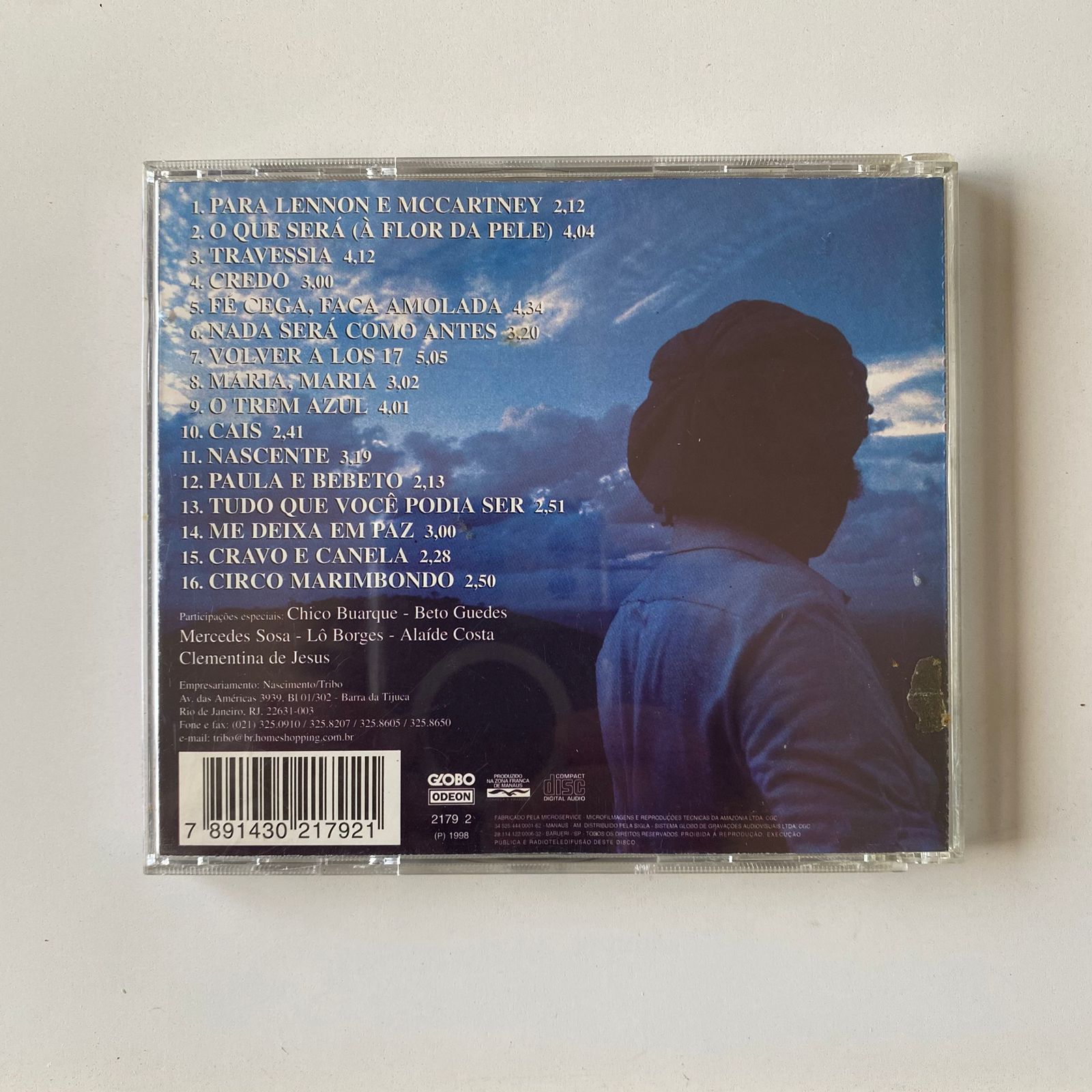 CD Milton Nascimento - A Música Do Mundo - Imagem 2