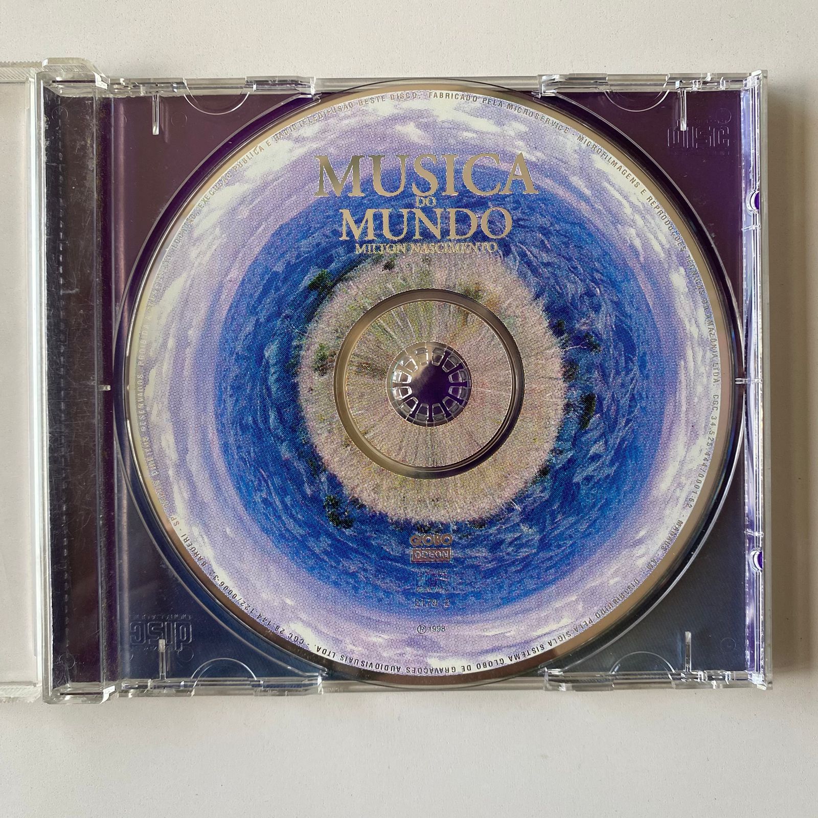 CD Milton Nascimento - A Música Do Mundo - Imagem 3