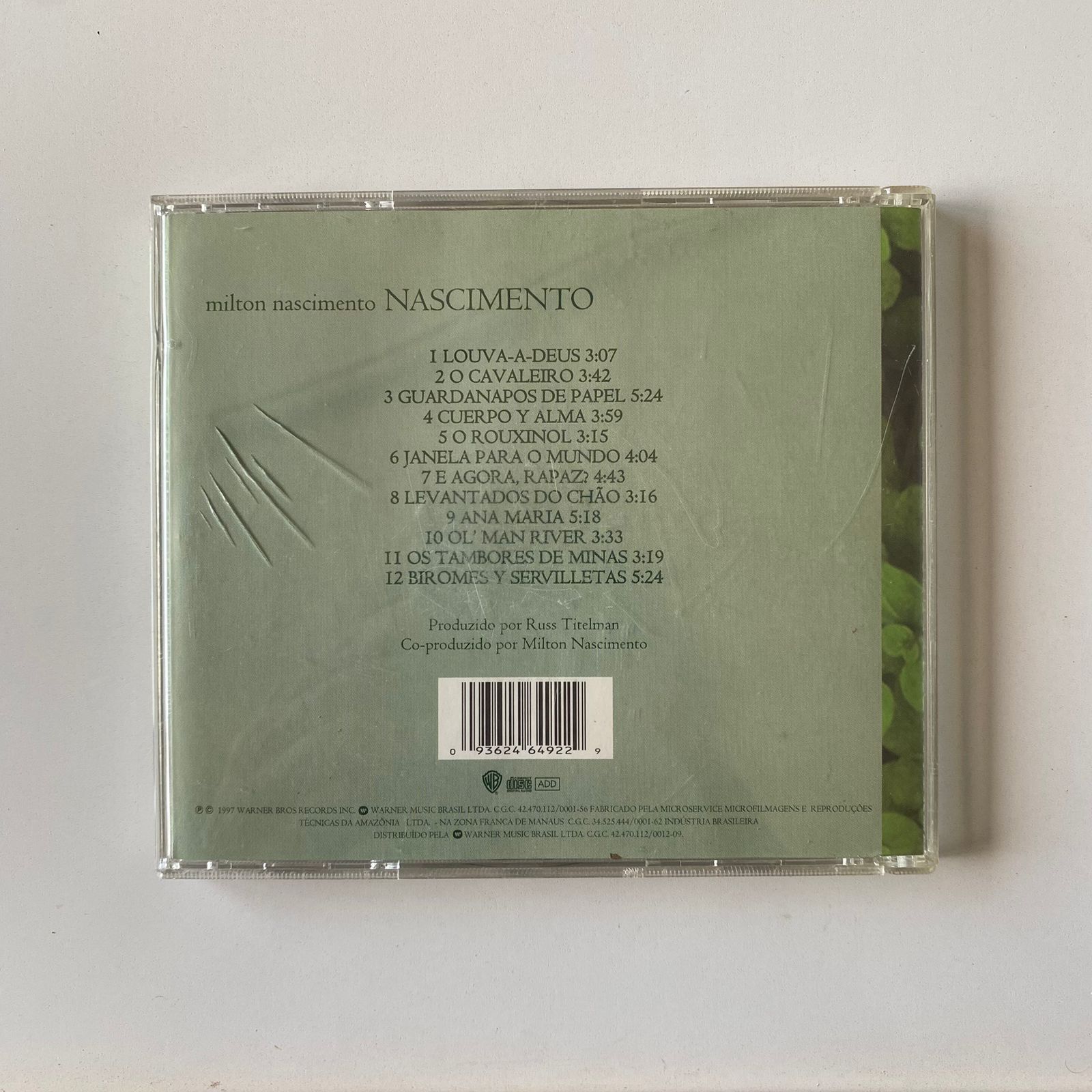 CD Milton Nascimento - Nascimento - Imagem 2