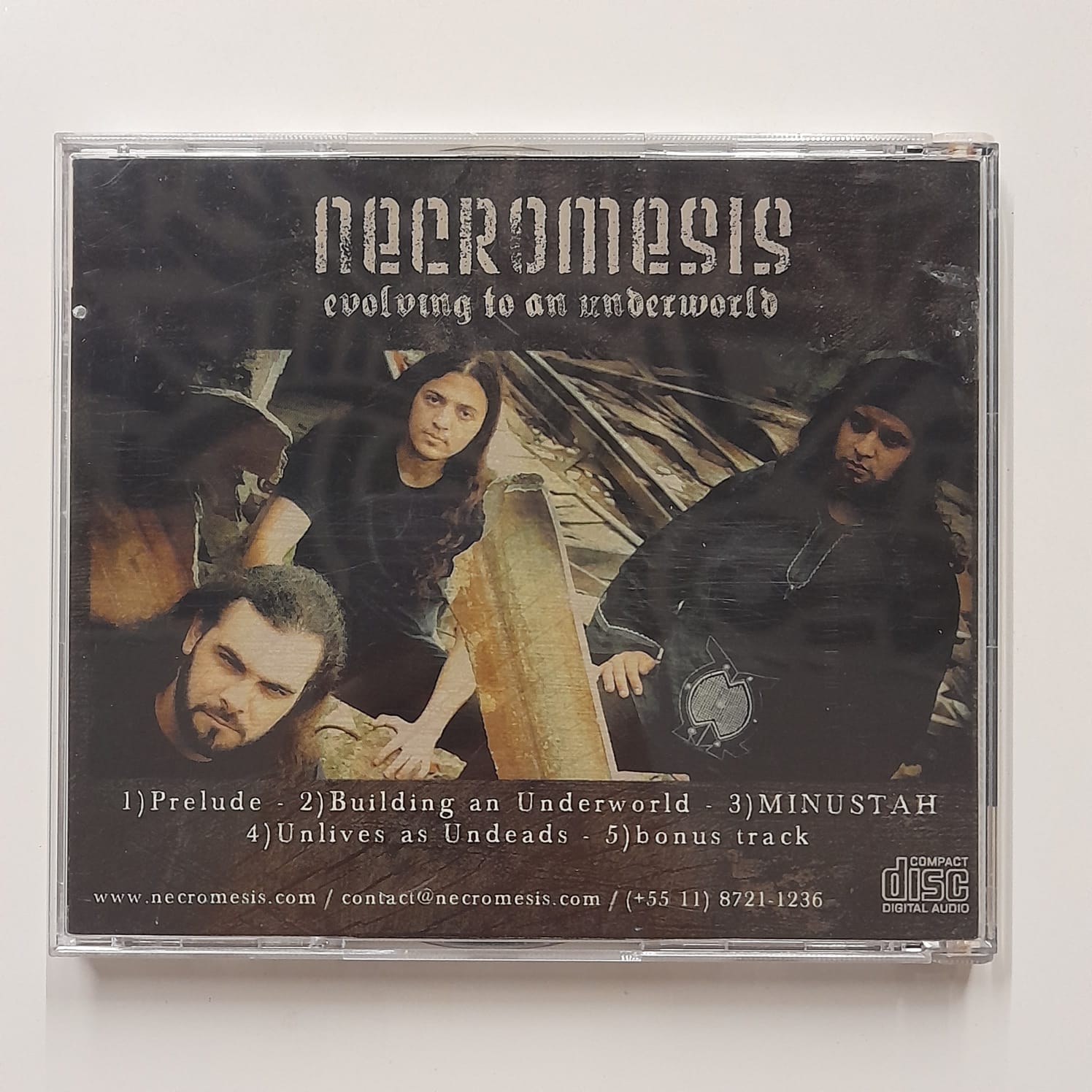 CD Necromesis – Evolving to an Underworld - Imagem 2