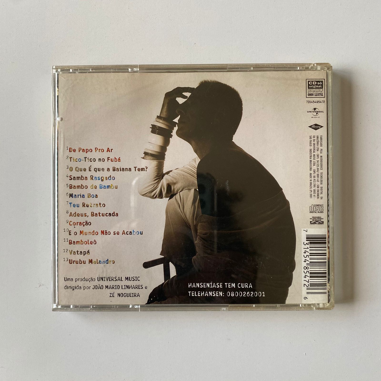 CD Ney Matogrosso - Batuque - Imagem 2