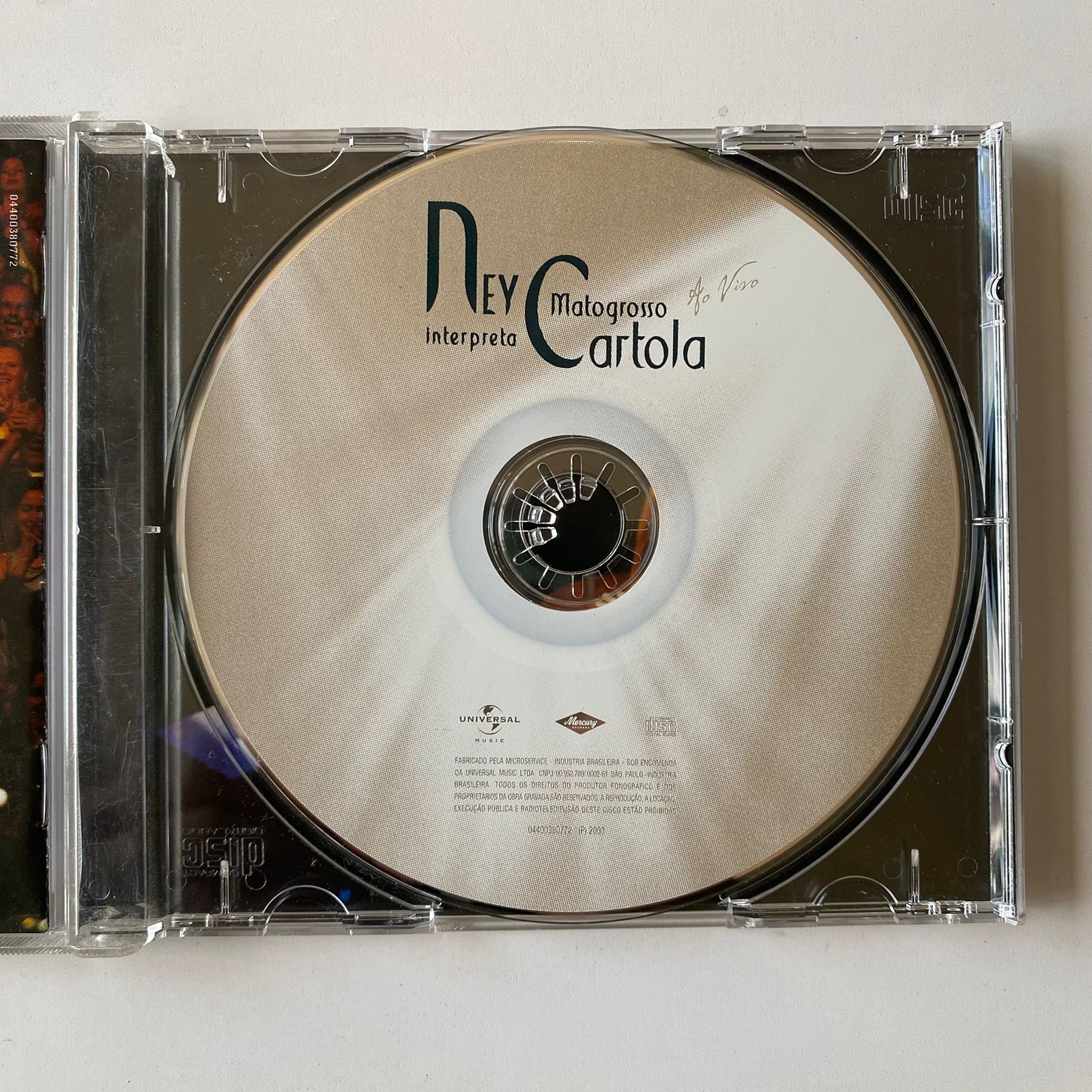 CD Ney Matogrosso - Interpreta Cartola - Imagem 3