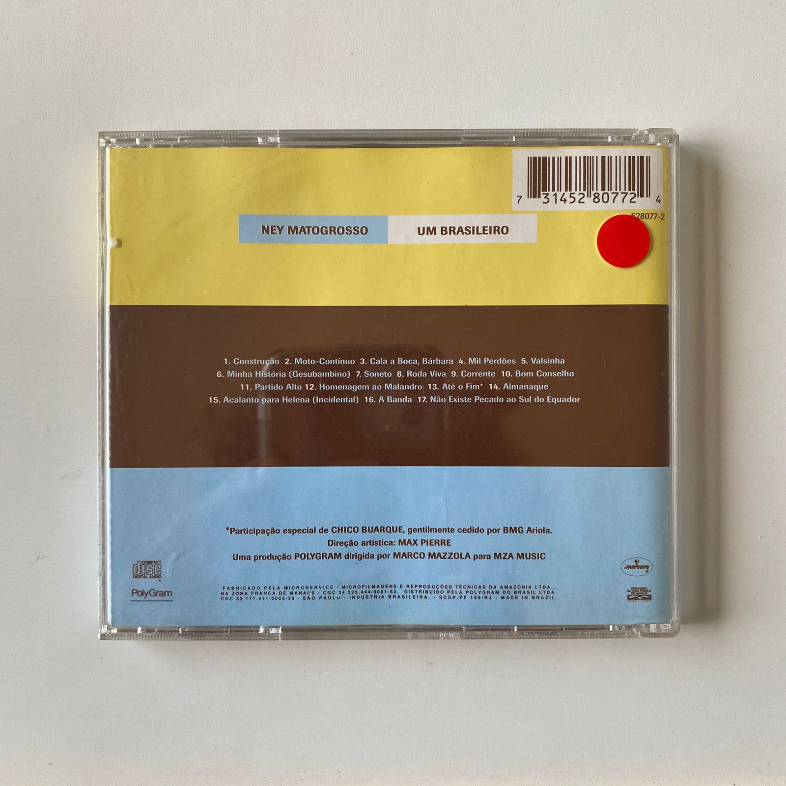 CD Ney Matogrosso - Um Brasileiro - Imagem 2