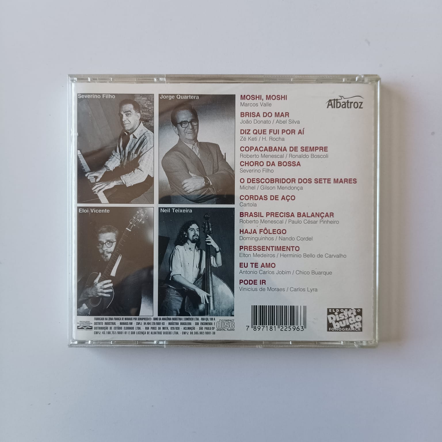 CD Os Cariocas - A Bossa Brasileira - Imagem 2