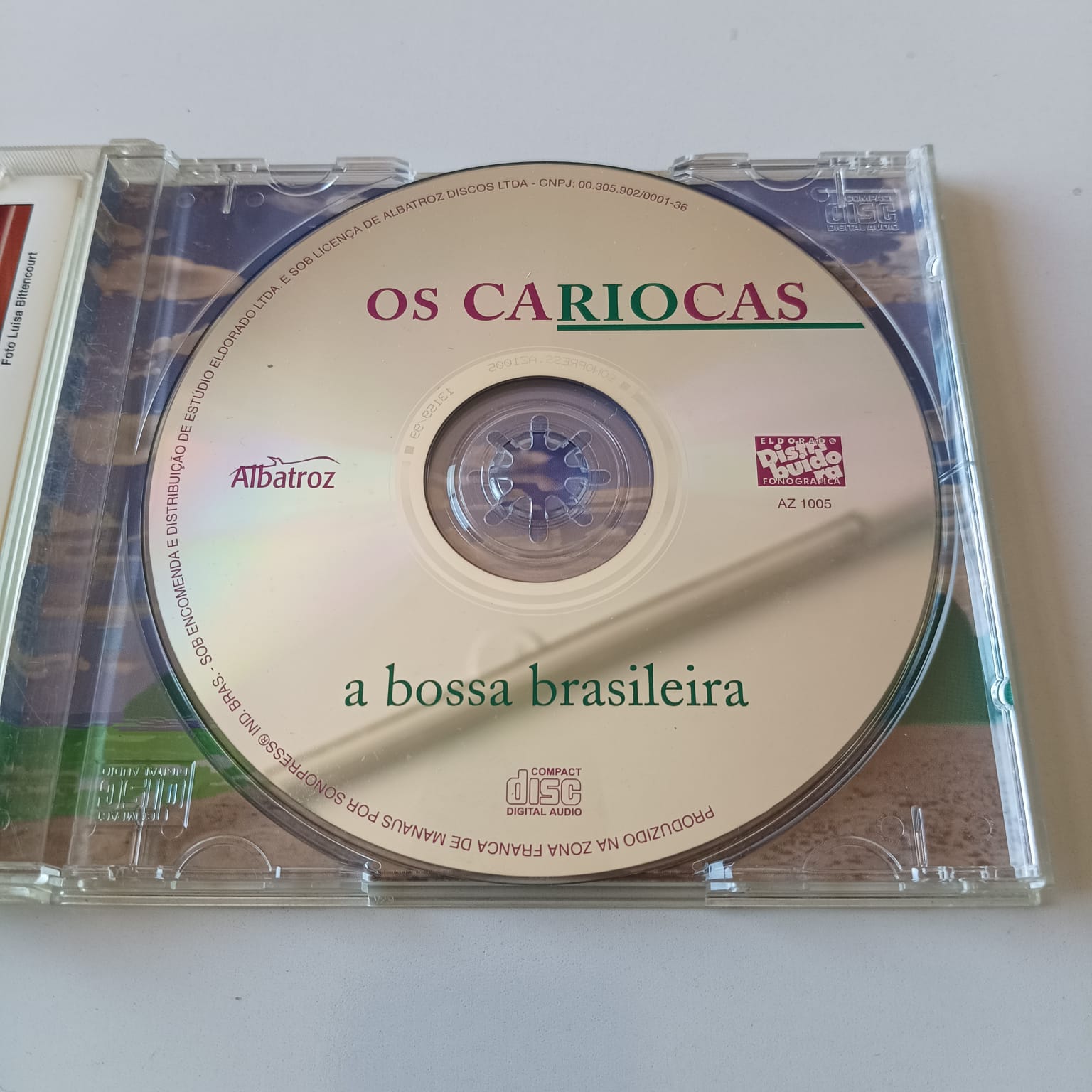 CD Os Cariocas - A Bossa Brasileira - Imagem 3