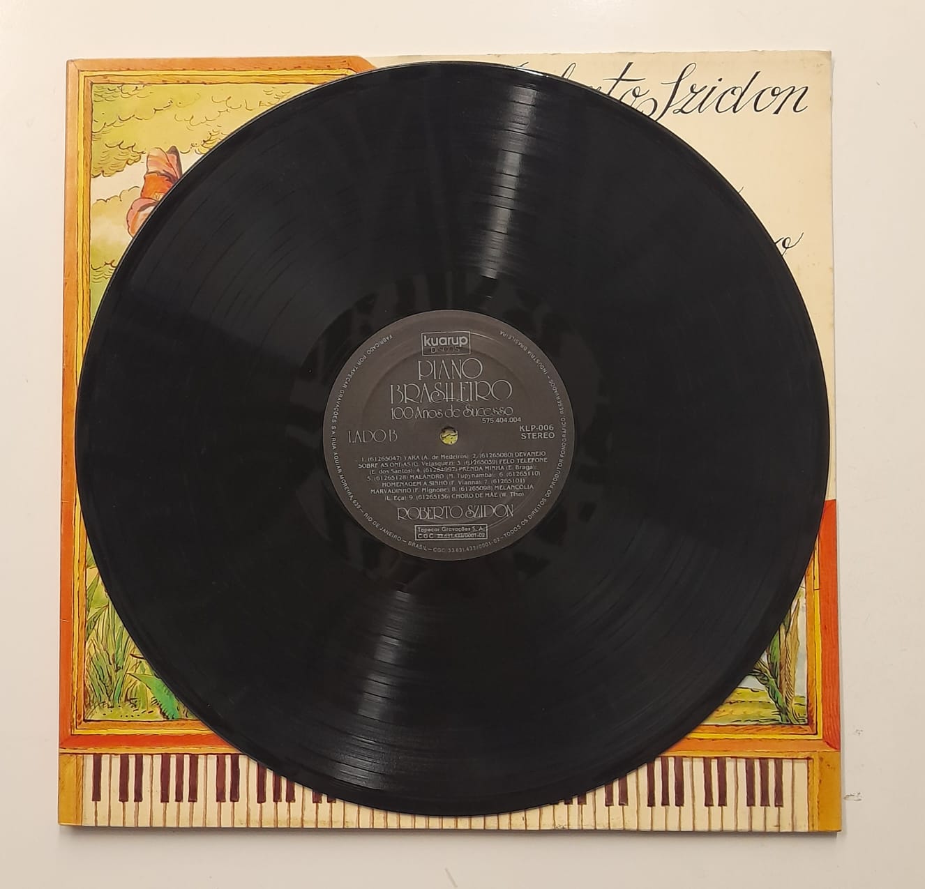 LP Roberto Szidon – Piano Brasileiro "100 Anos De Sucesso" - Imagem 3