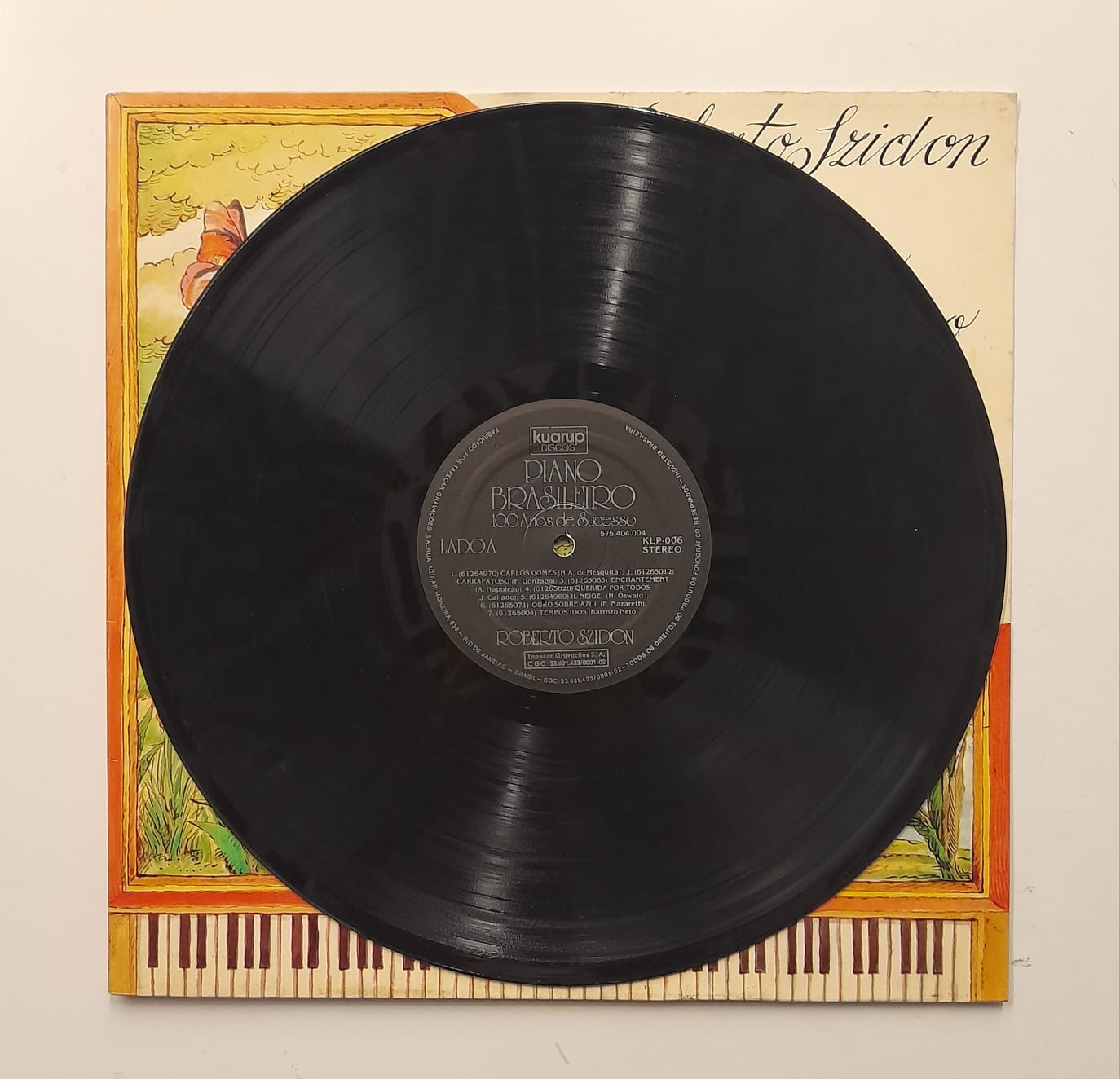 LP Roberto Szidon – Piano Brasileiro "100 Anos De Sucesso" - Imagem 4