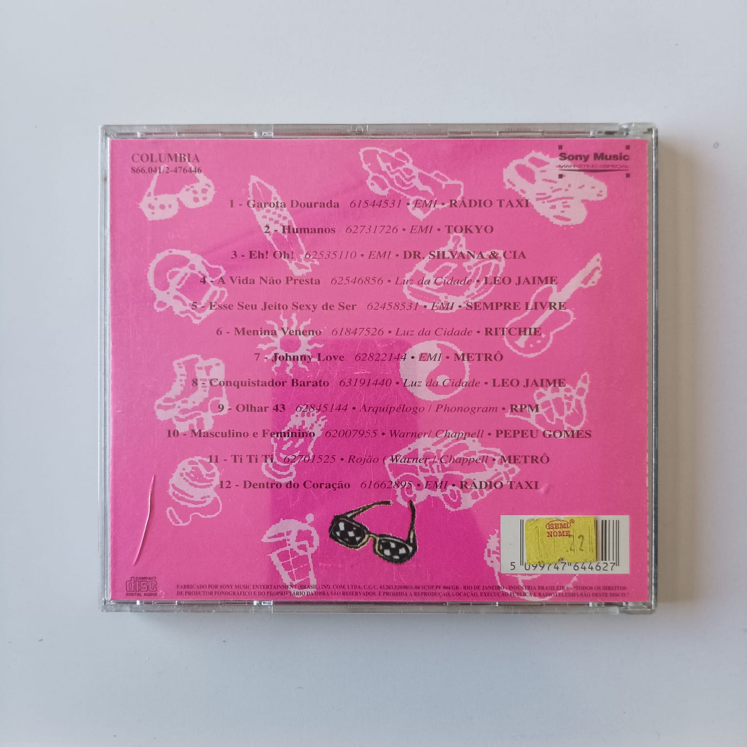 CD Back To New Wave Vol.2 - Imagem 2