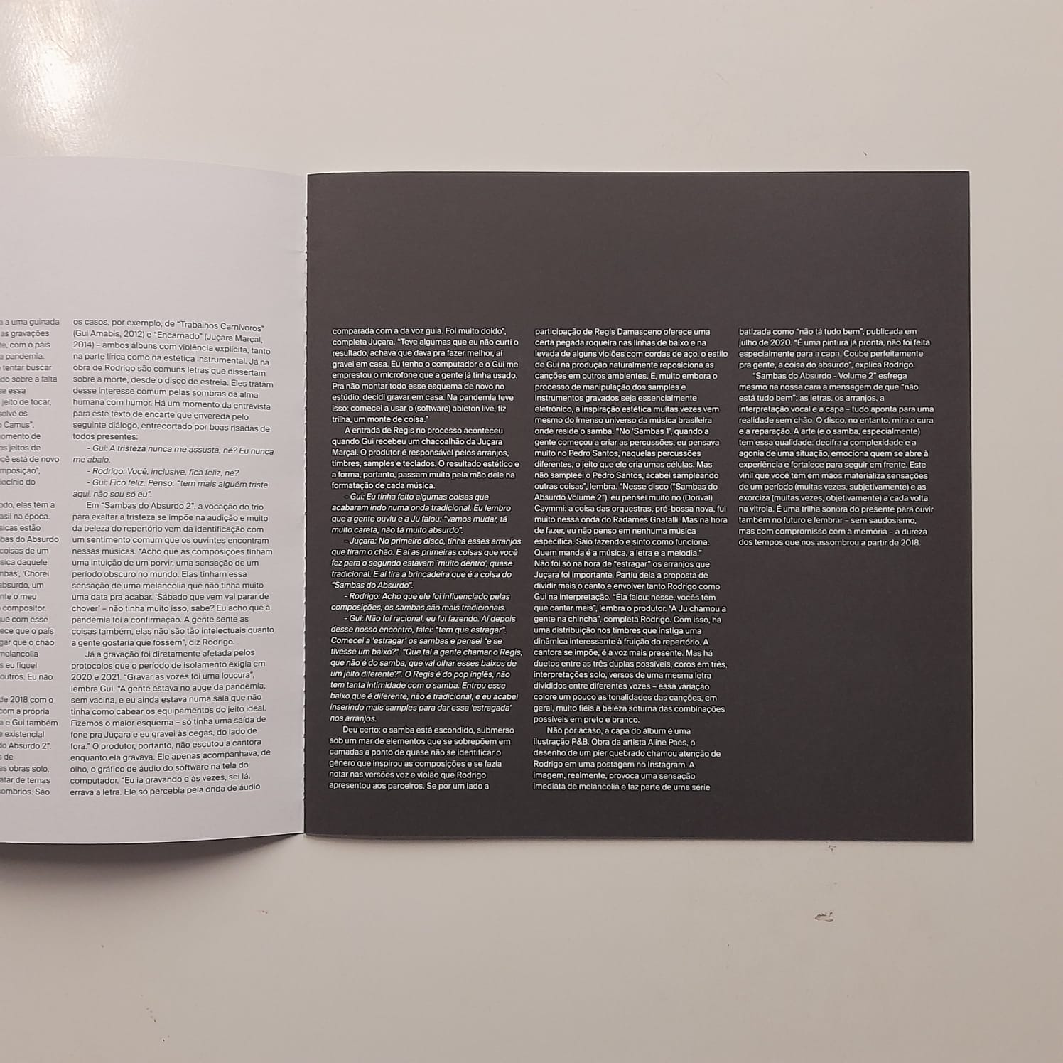 LP Rodrigo Campos, Gui Amabis, Juçara Marçal – Sambas Do Absurdo, Vol. 2 - Imagem 6
