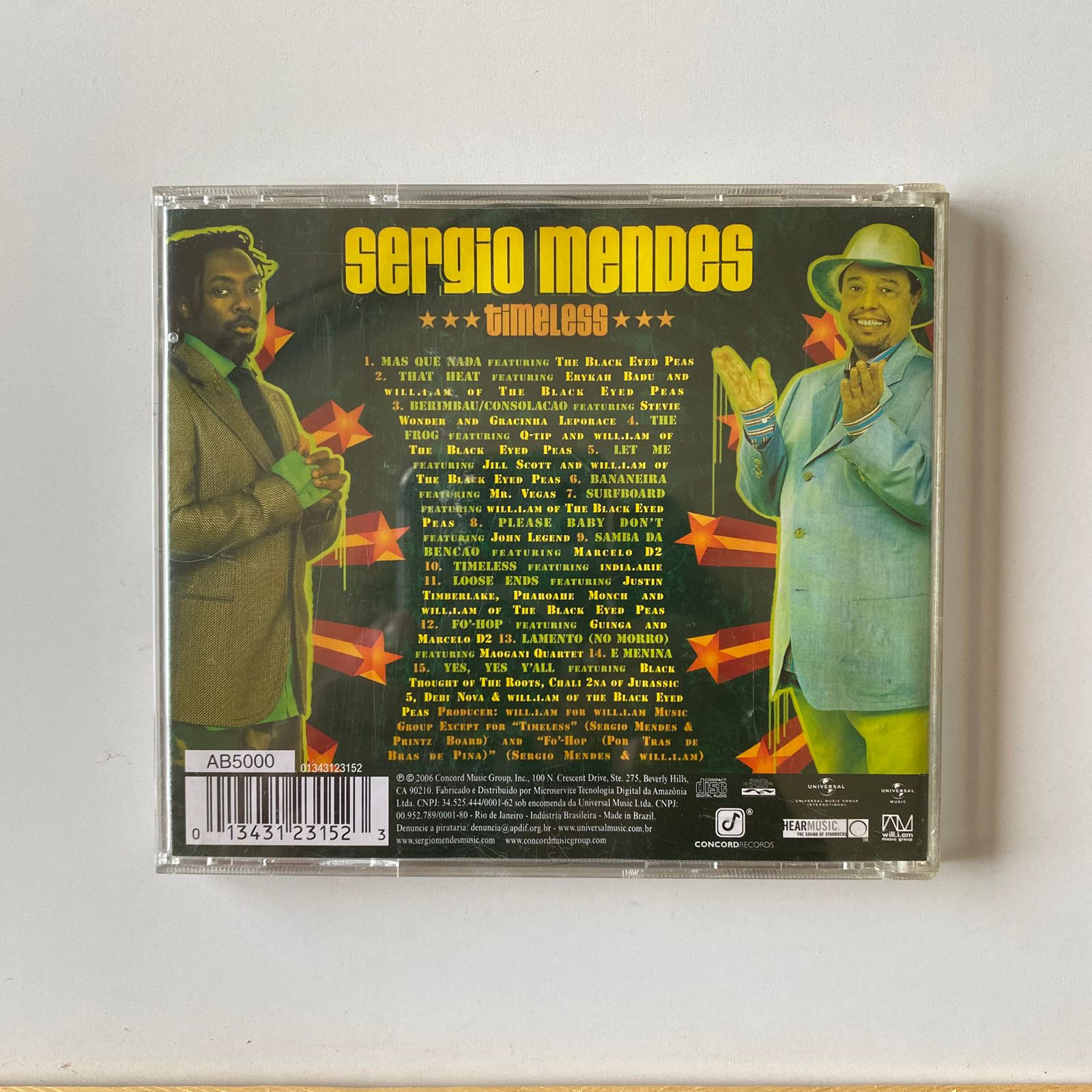 CD Sergio Mendes - Timeless - Imagem 2
