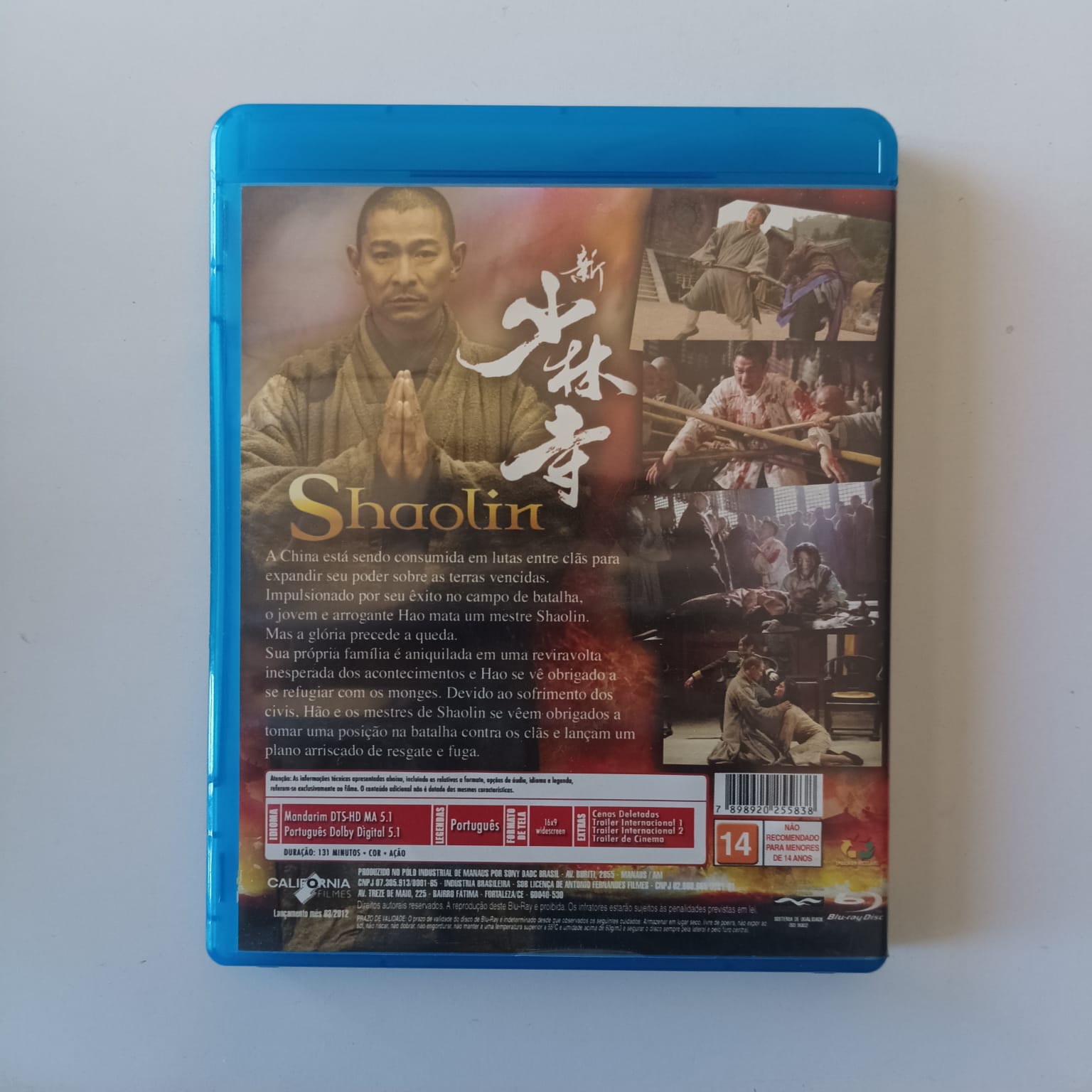Blu-Ray Shaolin - Imagem 2