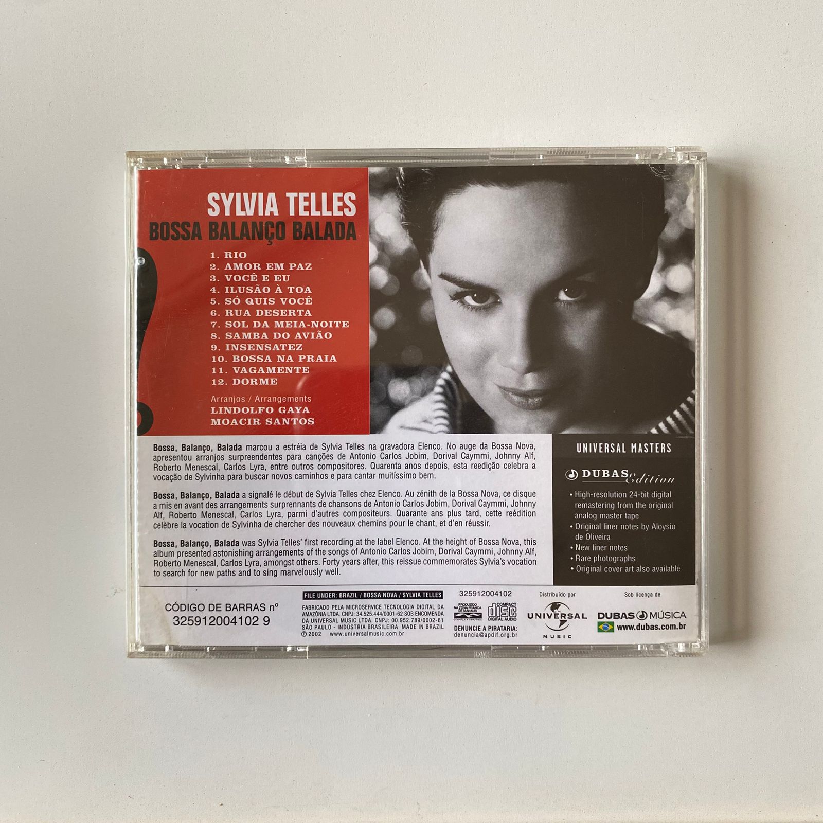 CD Sylvia Telles - Bossa Balanço Balada - Imagem 2