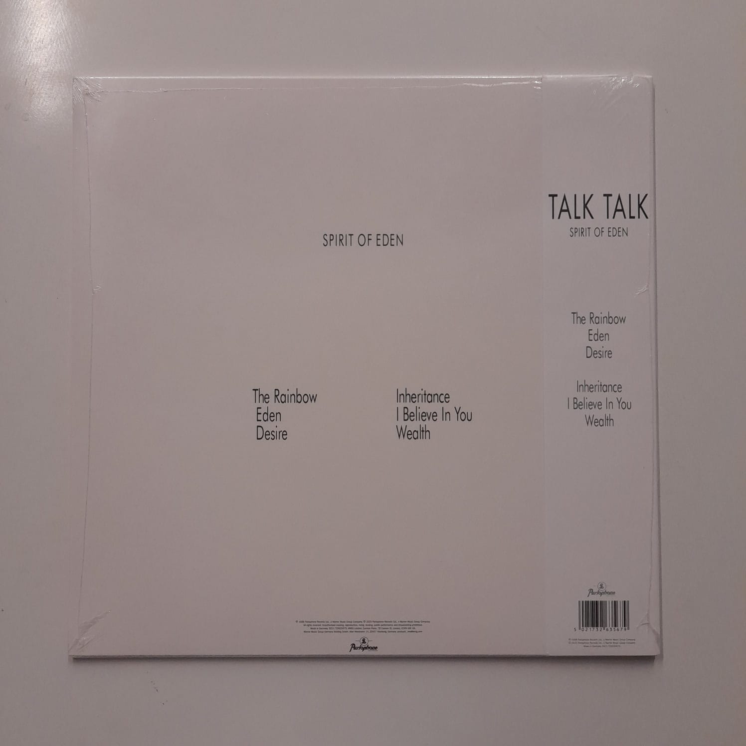 LP Talk Talk – Spirit Of Eden - Lacrado - Imagem 2