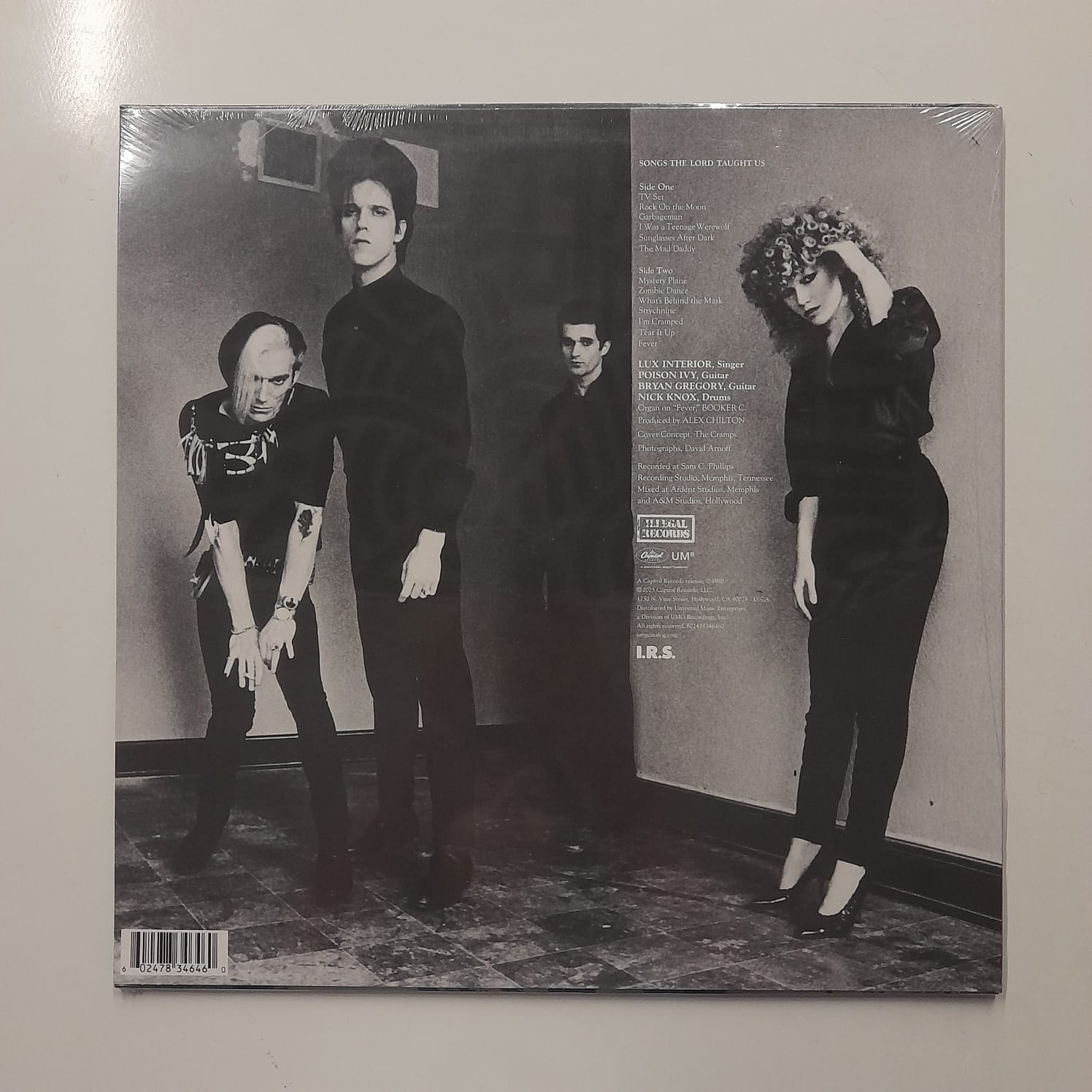 LP The Cramps – Songs The Lord Taught Us - Lacrado - Imagem 2