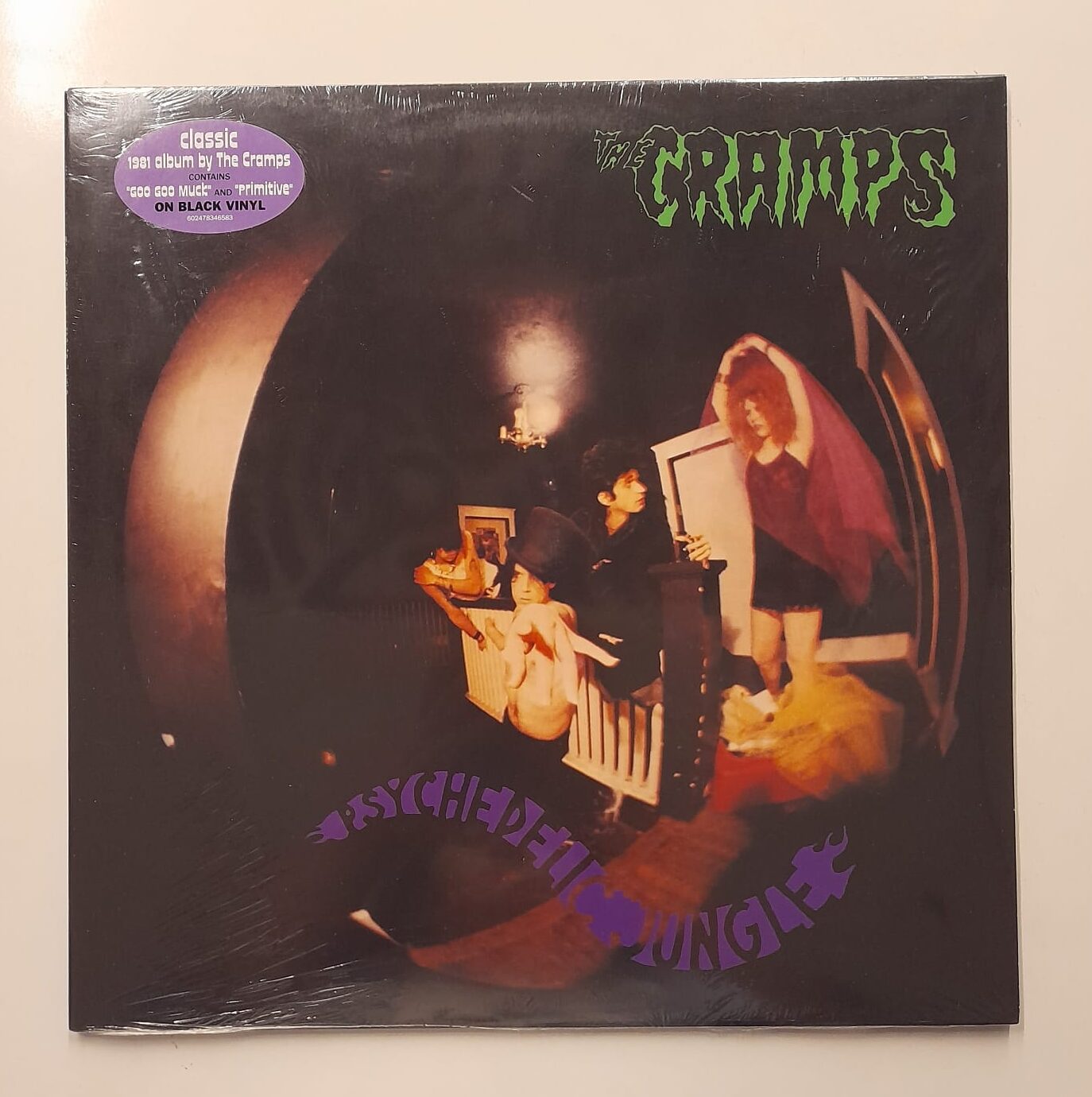 LP The Cramps – Psychedelic Jungle - Lacrado
