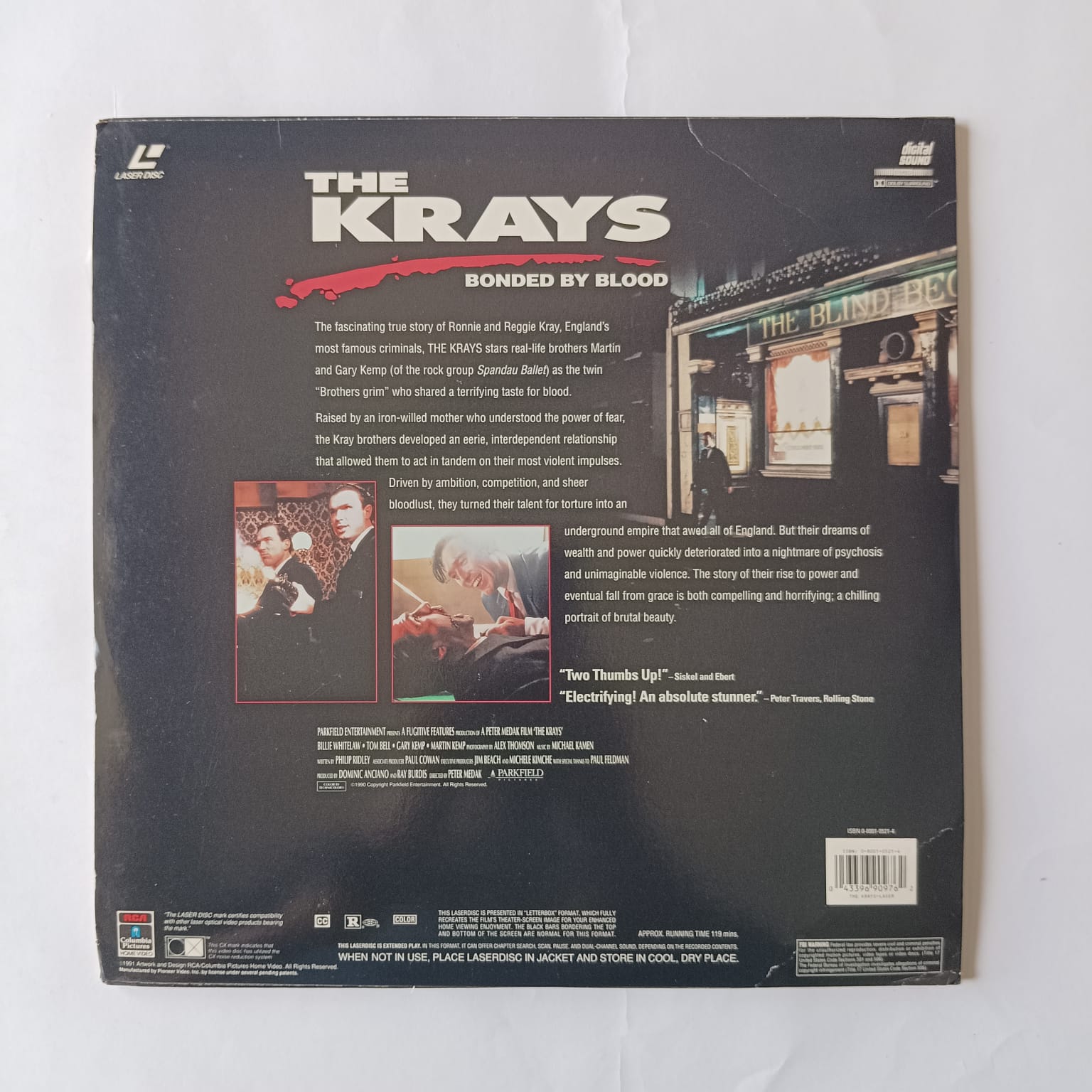 Laserdisc The Krays - Bonded By Blood - Imagem 2