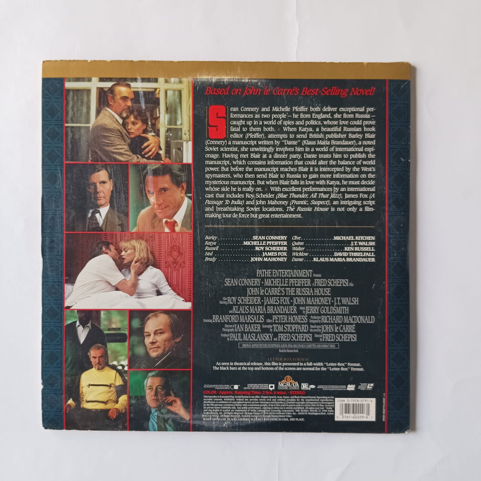 Laserdisc The Russia House - Imagem 2