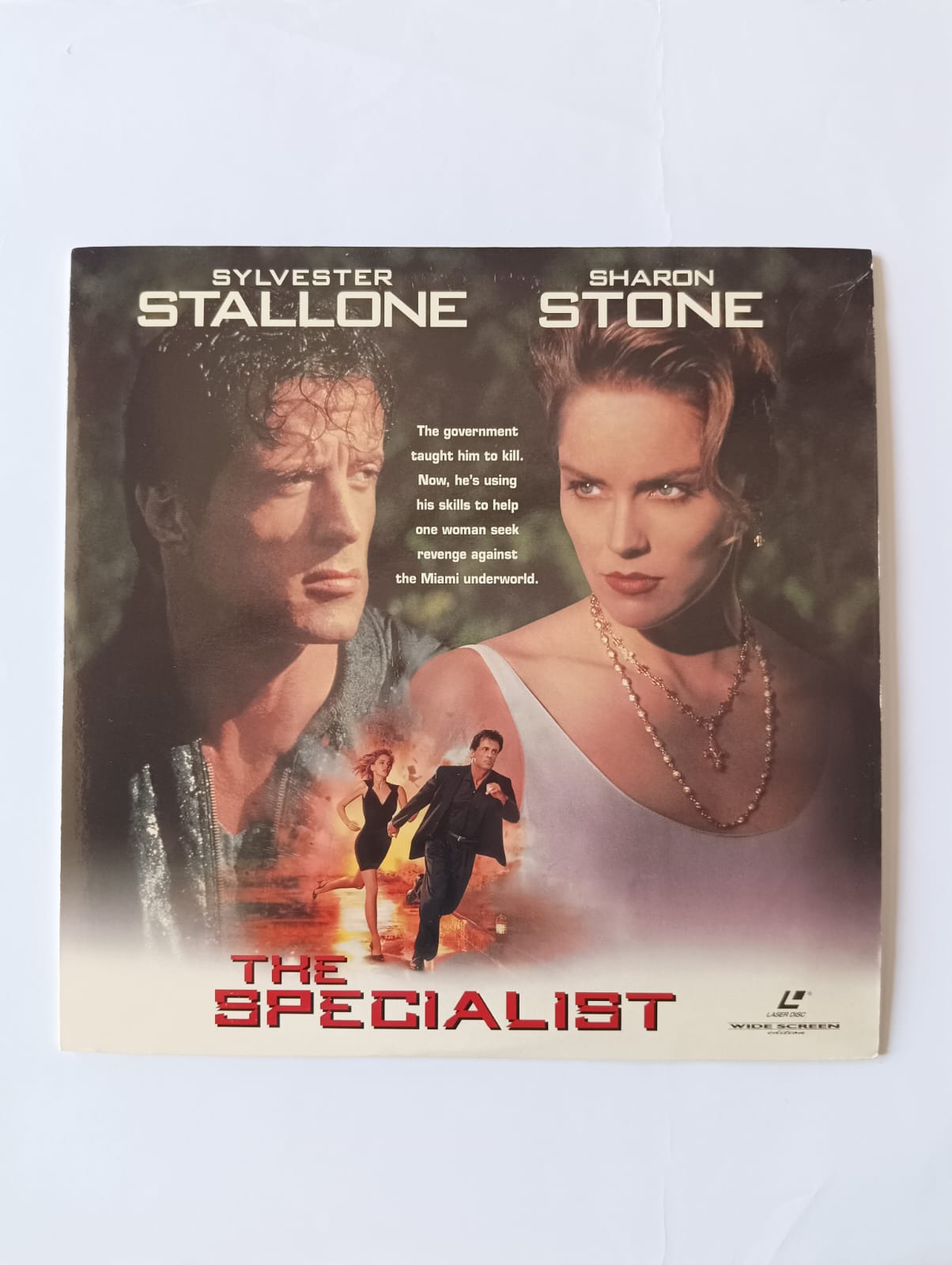 Laserdisc The Specialist - Sylvester Stallone