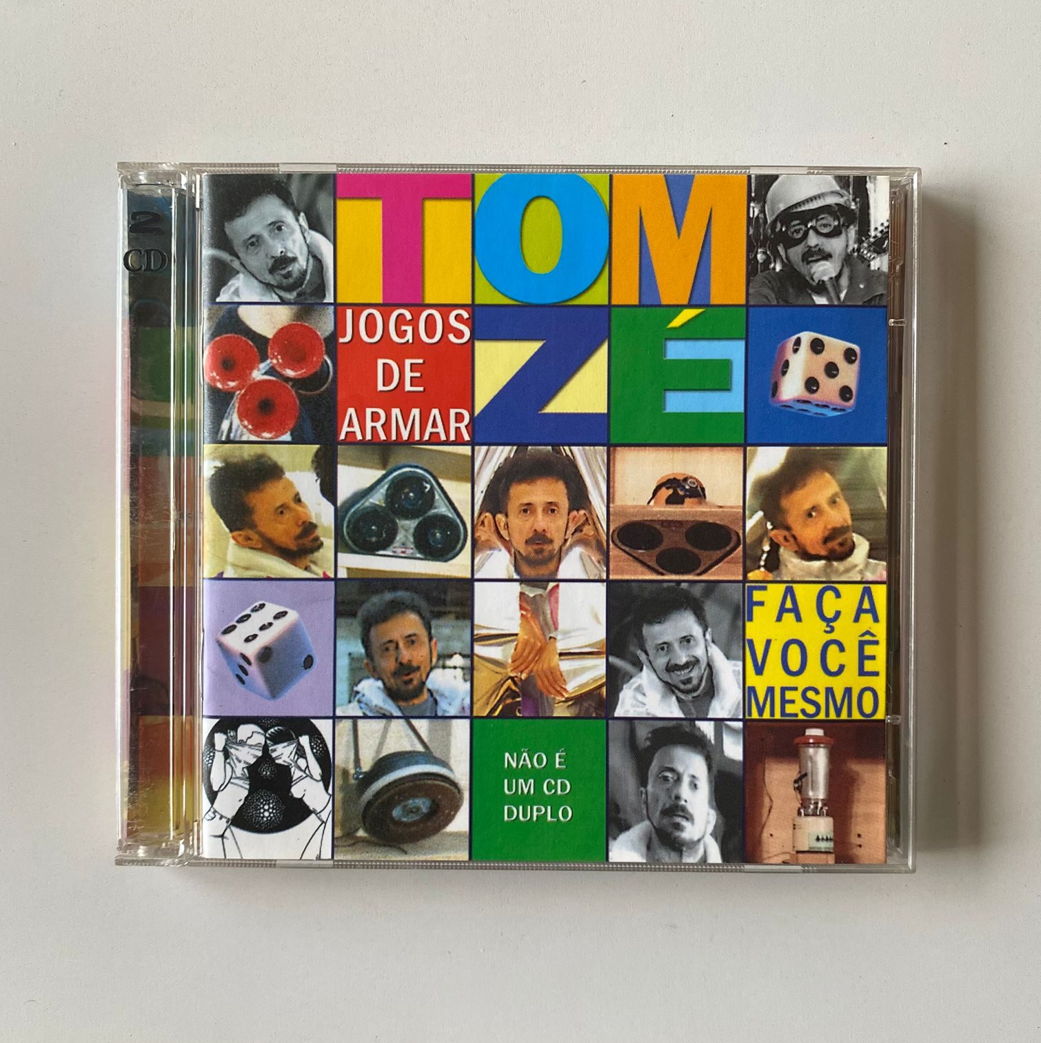 CD Tom Zé - Jogos De Amar (Faça Você Mesmo) - Duplo