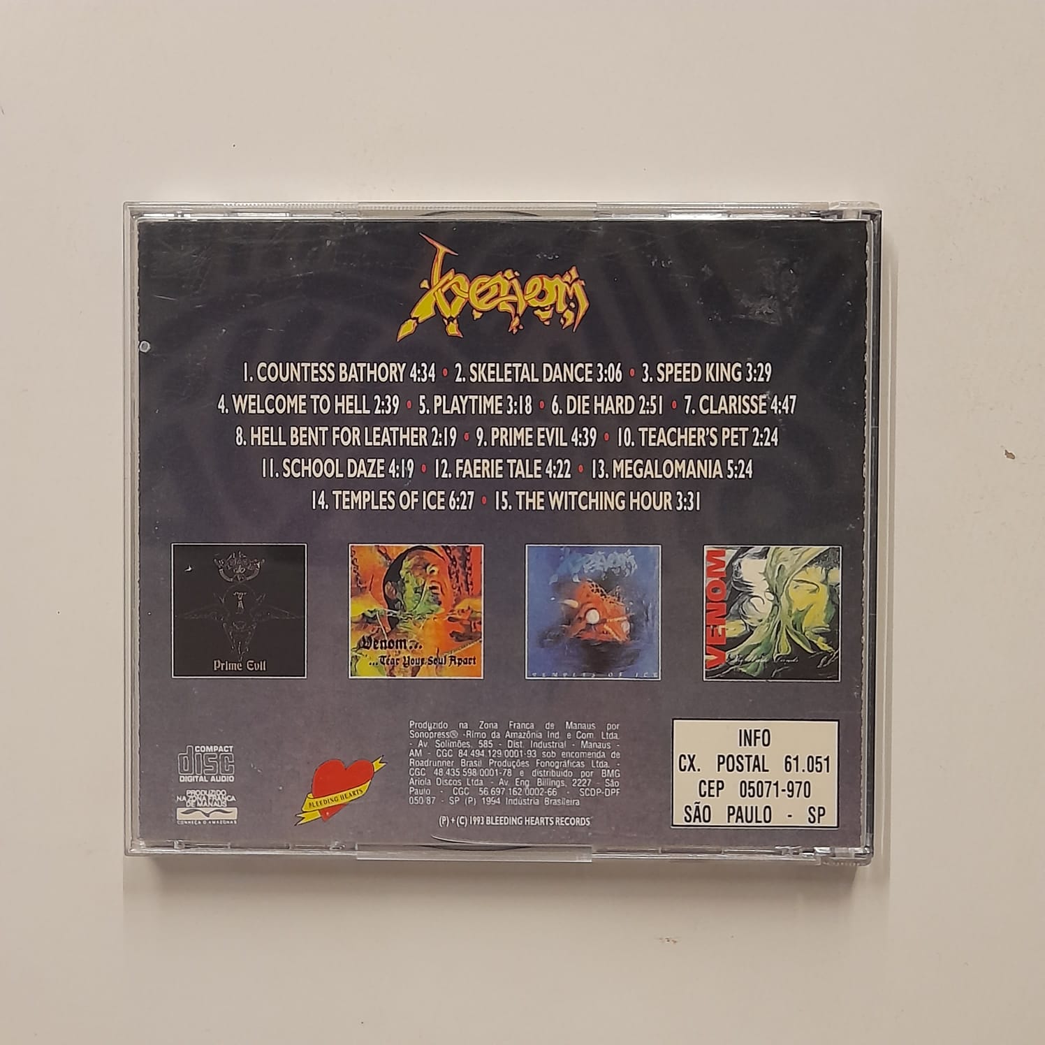 CD Venom – Old, New, Borrowed And Blue - Imagem 2