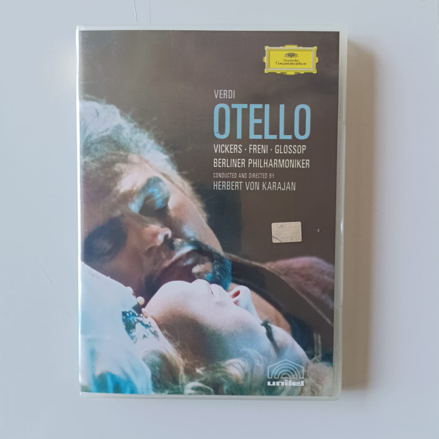 DVD Verdi - Otello - Reg; Herbert Von Karajan - Importado