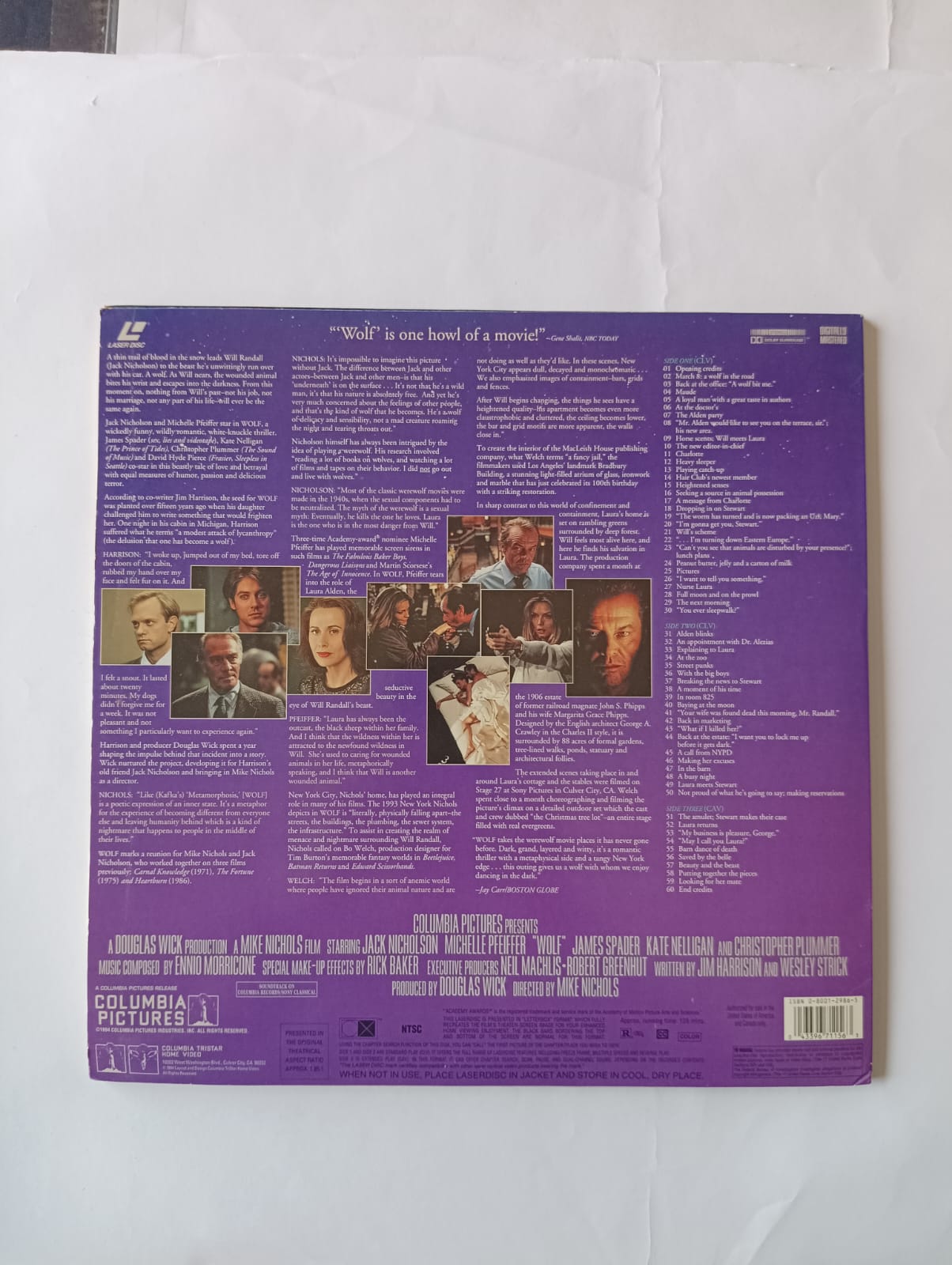 Laserdisc Wolf - Imagem 2