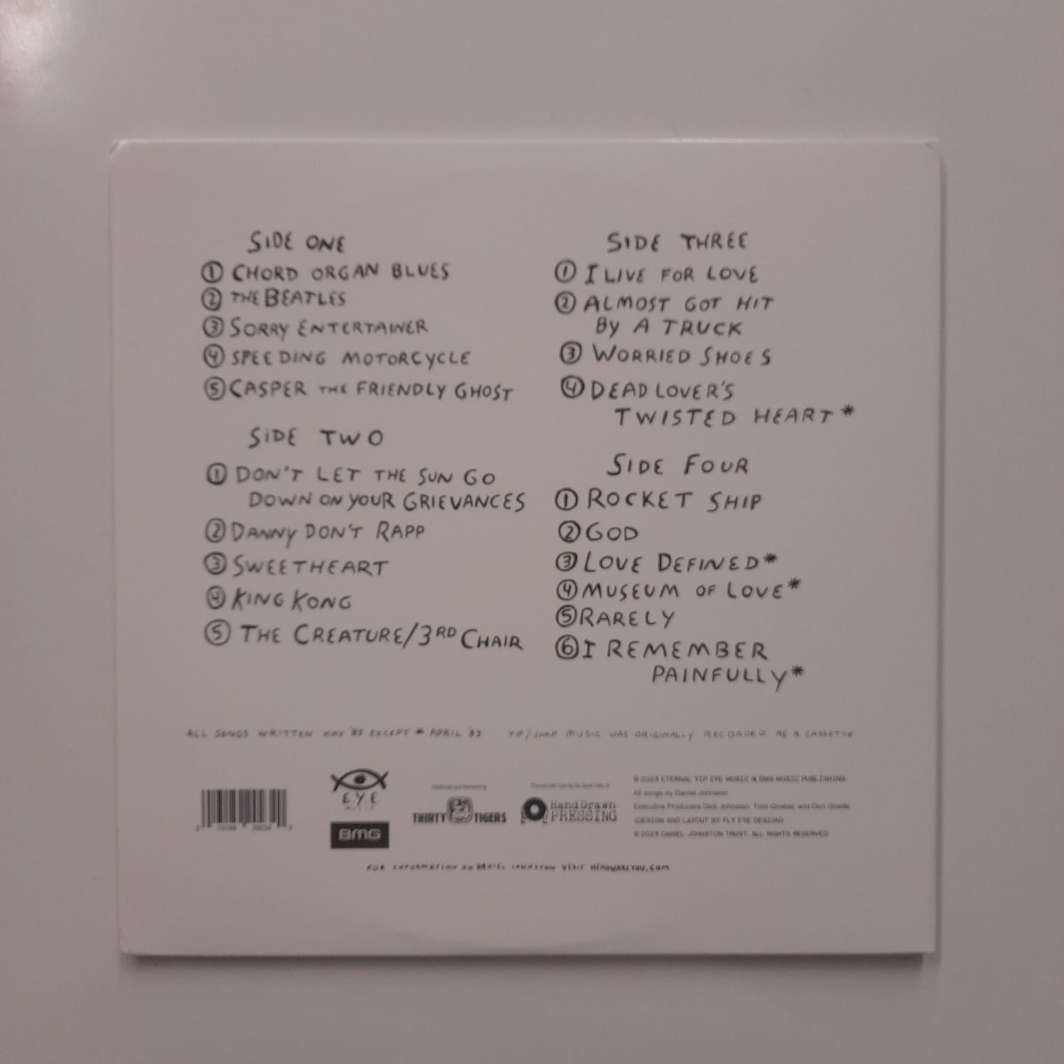 LP Daniel Johnston – Yip / Jump Music - Duplo Importado - Imagem 2