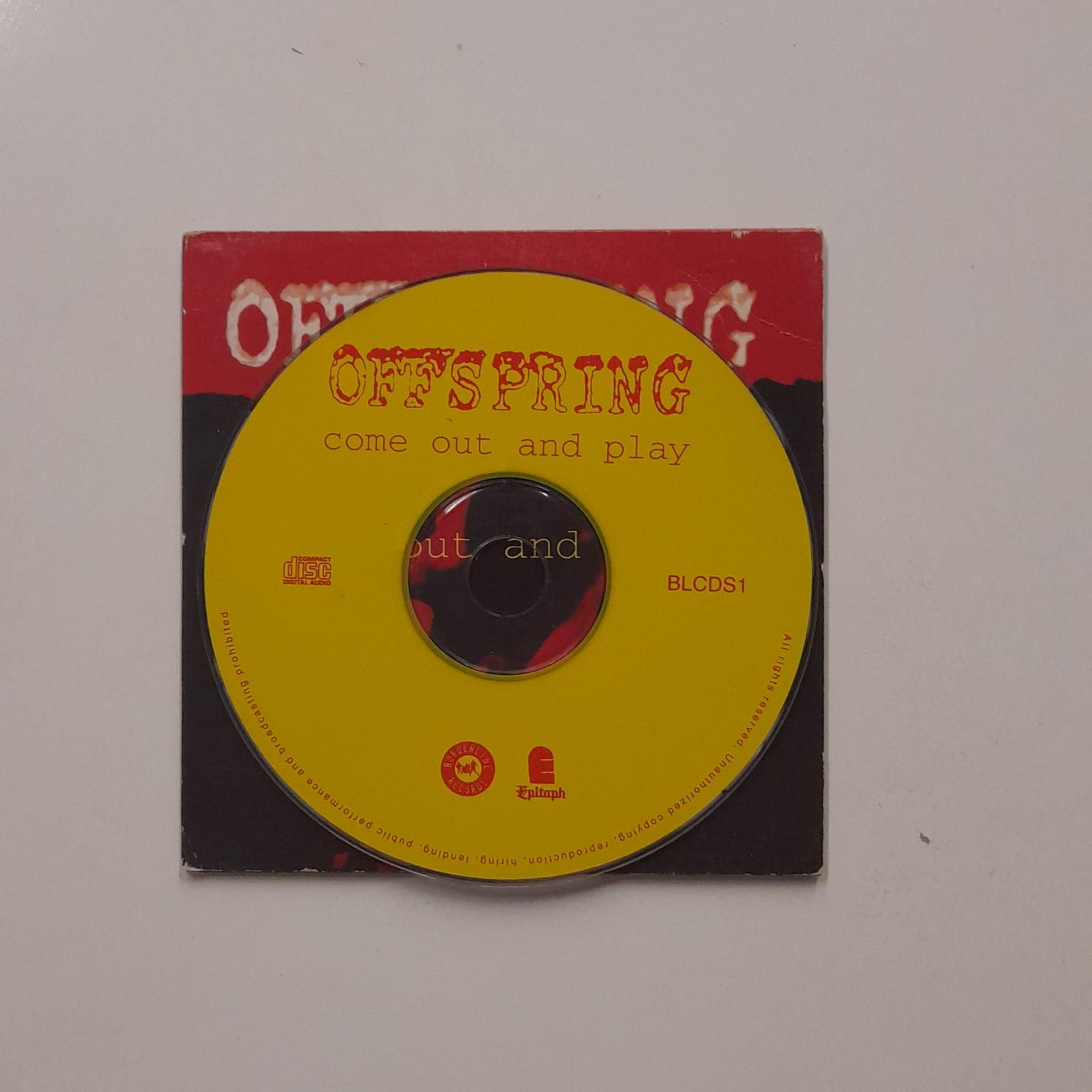 CD Single Offspring – Come Out And Play - Importado - Imagem 3