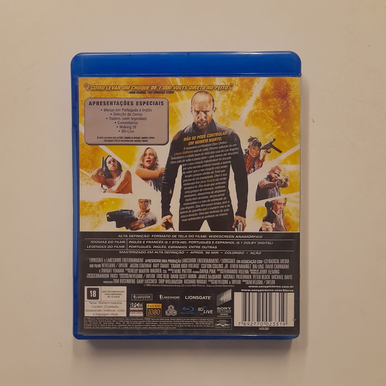 Blu-Ray Adrenalina 2: Alta Voltagem - Imagem 2