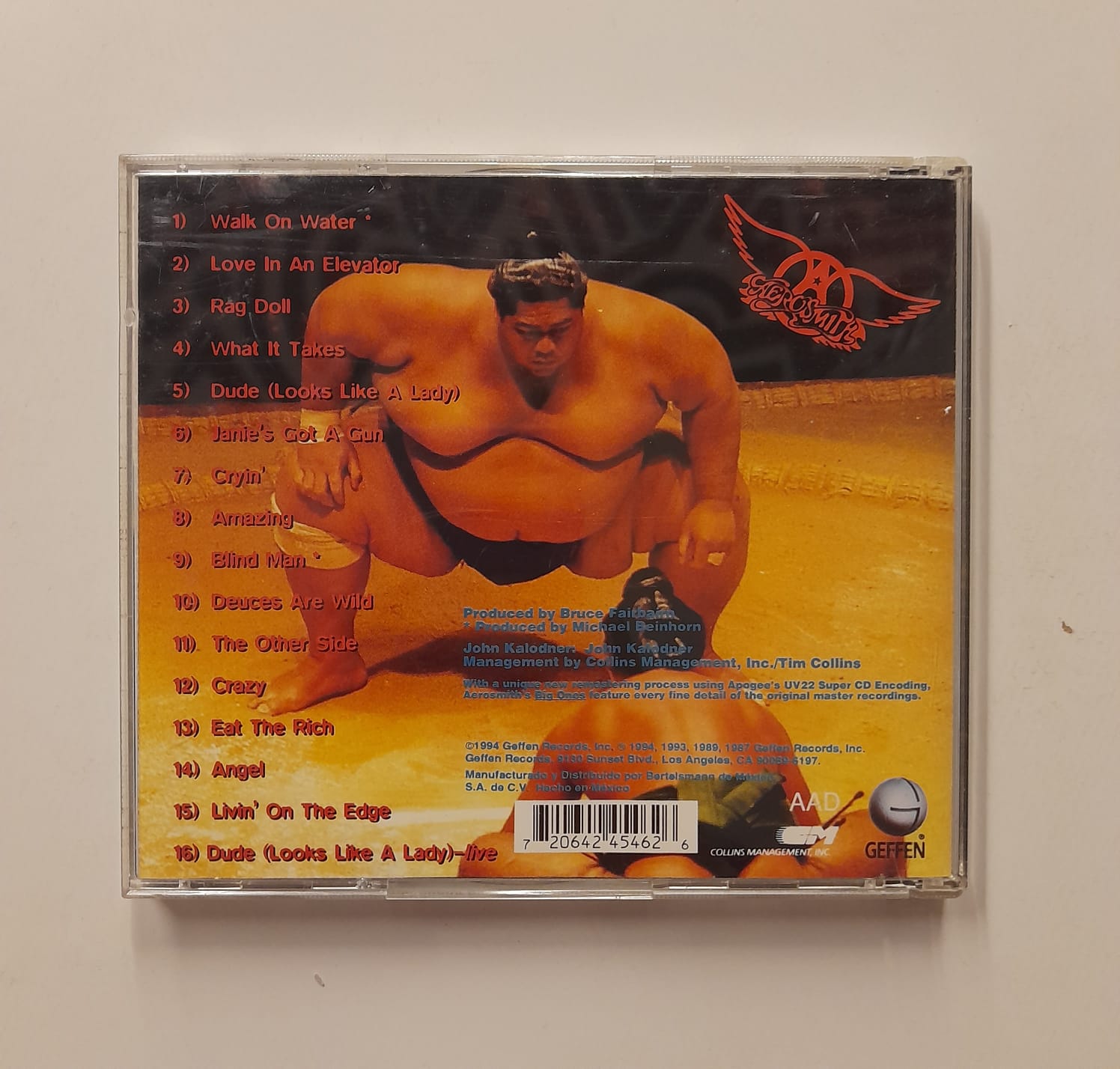 CD Aerosmith – Big Ones - Importado - Imagem 2