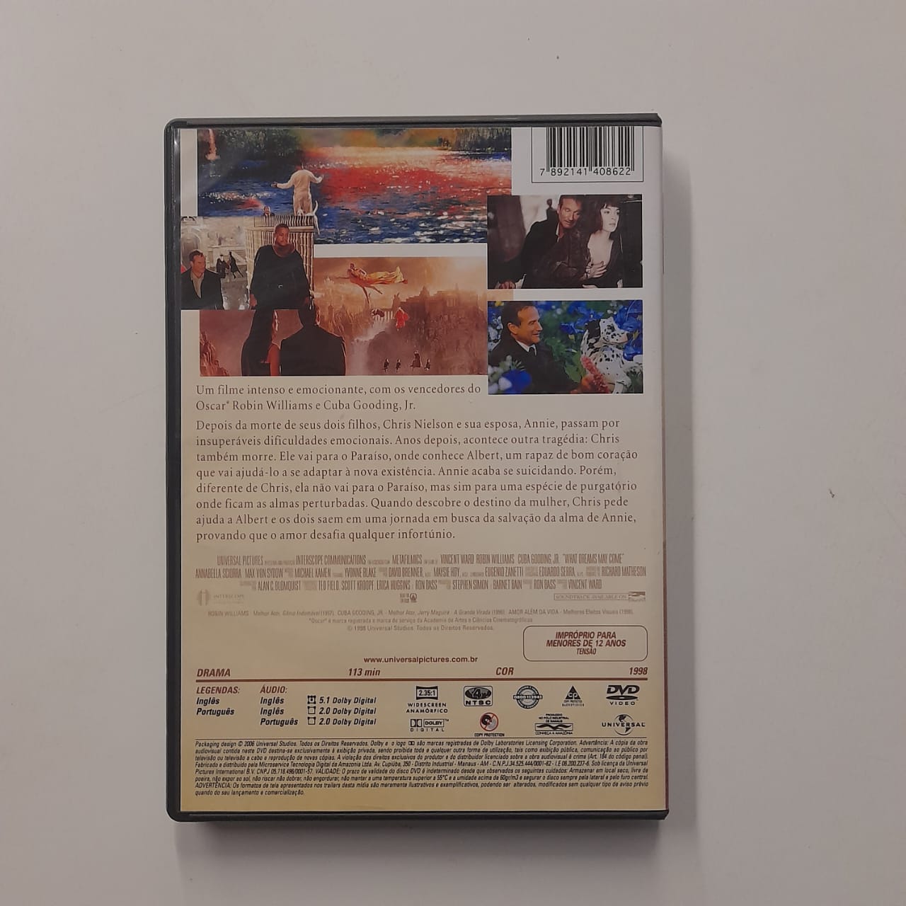 DVD Amor Além da Vida - Imagem 2
