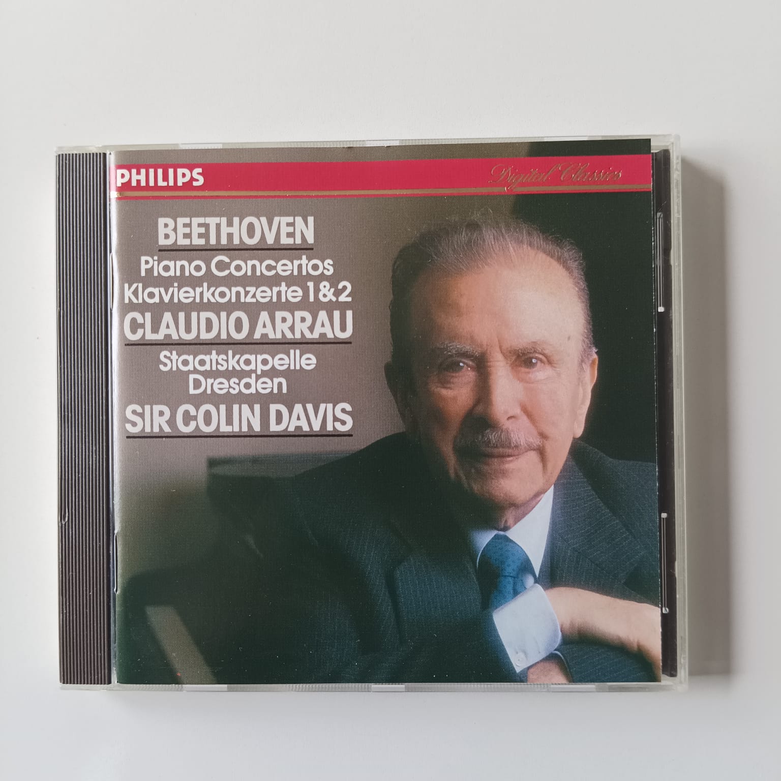 CD Beethoven - Piano Concertos Nos. 1 & 2 - Reg: Sir Colin Davis - Importado