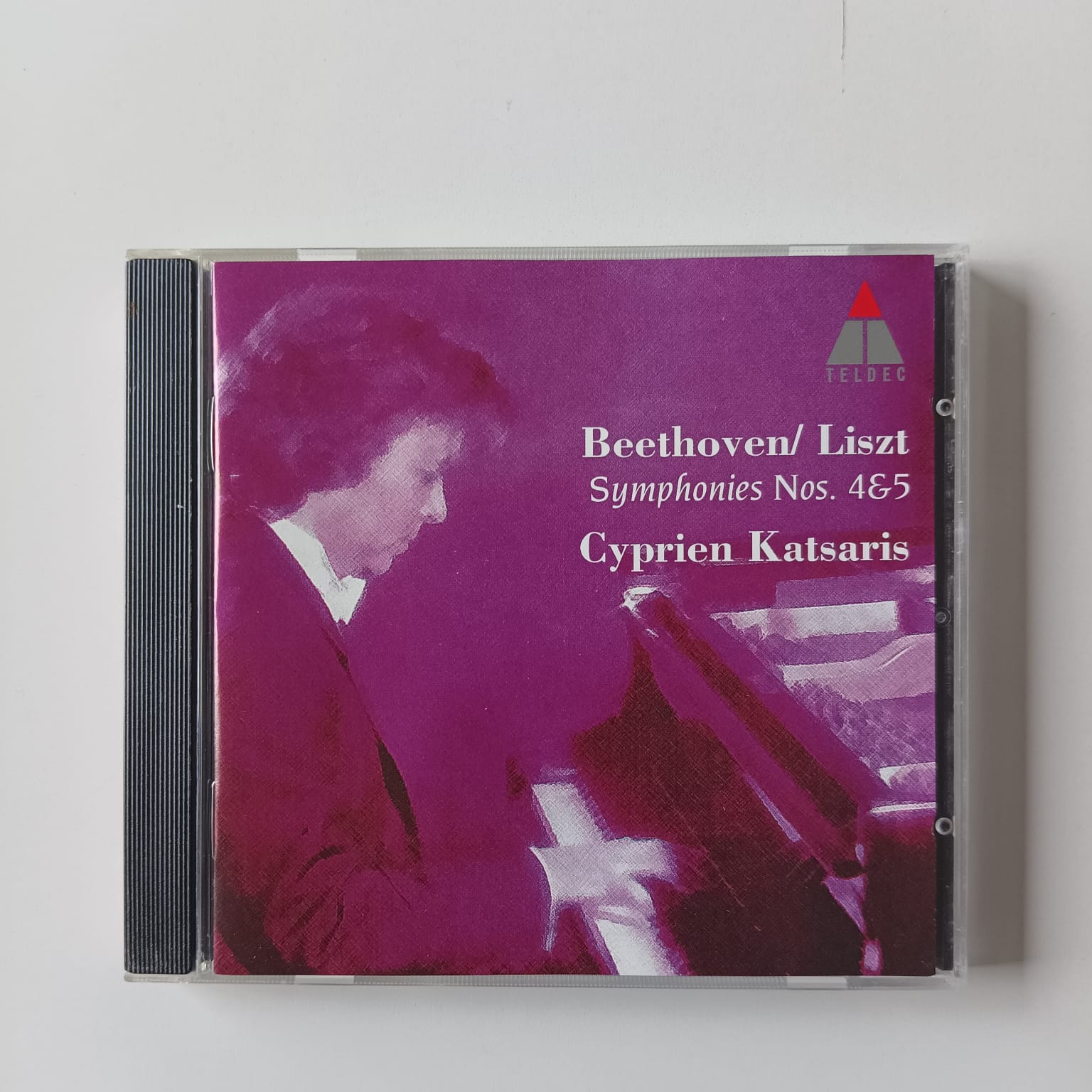 CD Beethoven / Liszt - Symphonies Nos. 4 & 5 - Cyprien Katsaris, Piano - Importado