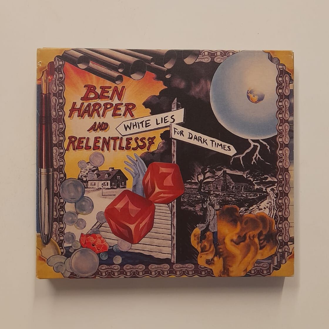 CD Ben Harper And Relentless7 – White Lies For Dark Times - Duplo