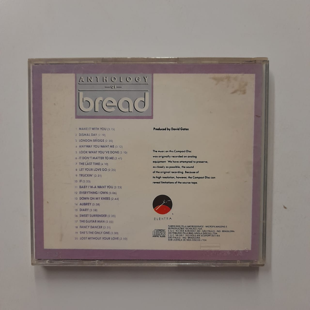 CD Bread – Anthology Of Bread - Imagem 2