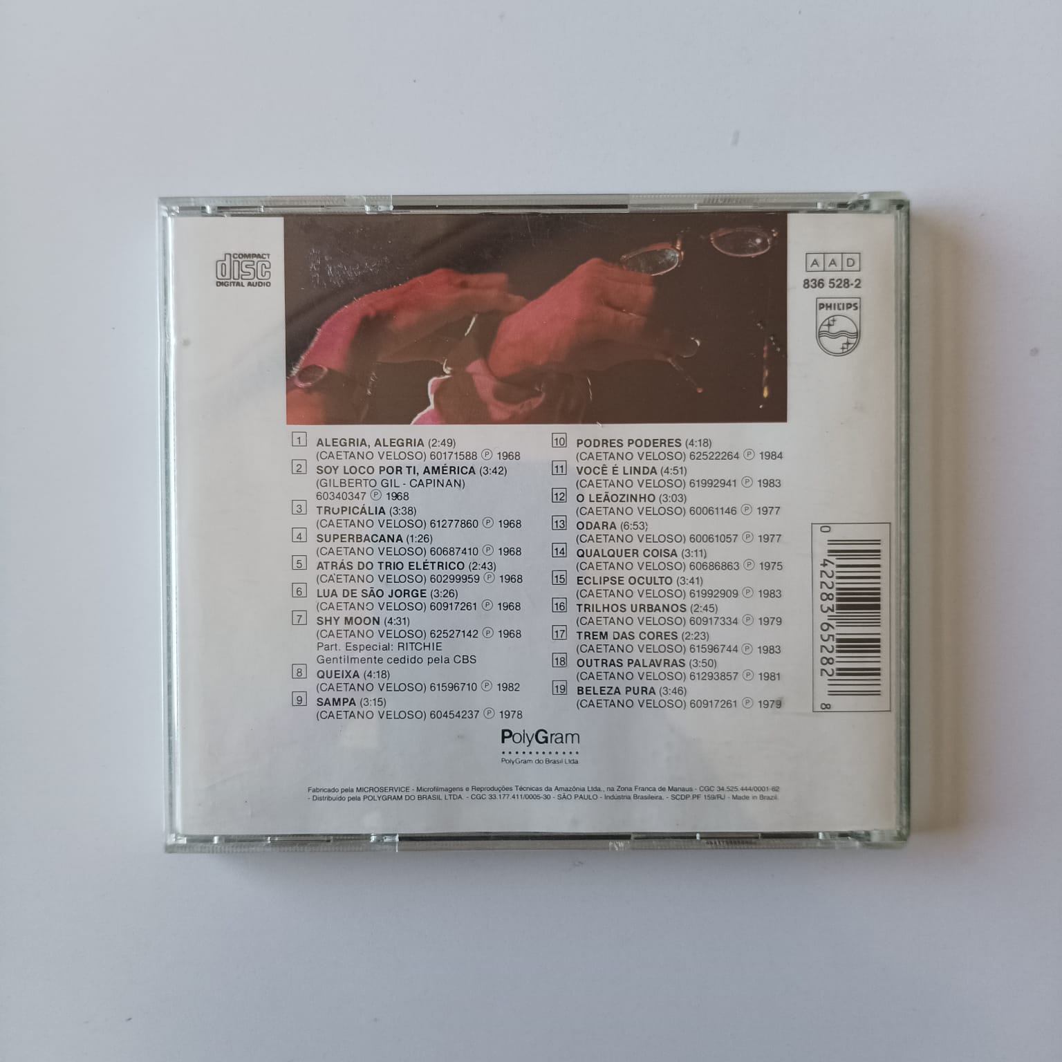 CD Caetano Veloso - O Melhor de Caetano Veloso - Imagem 2