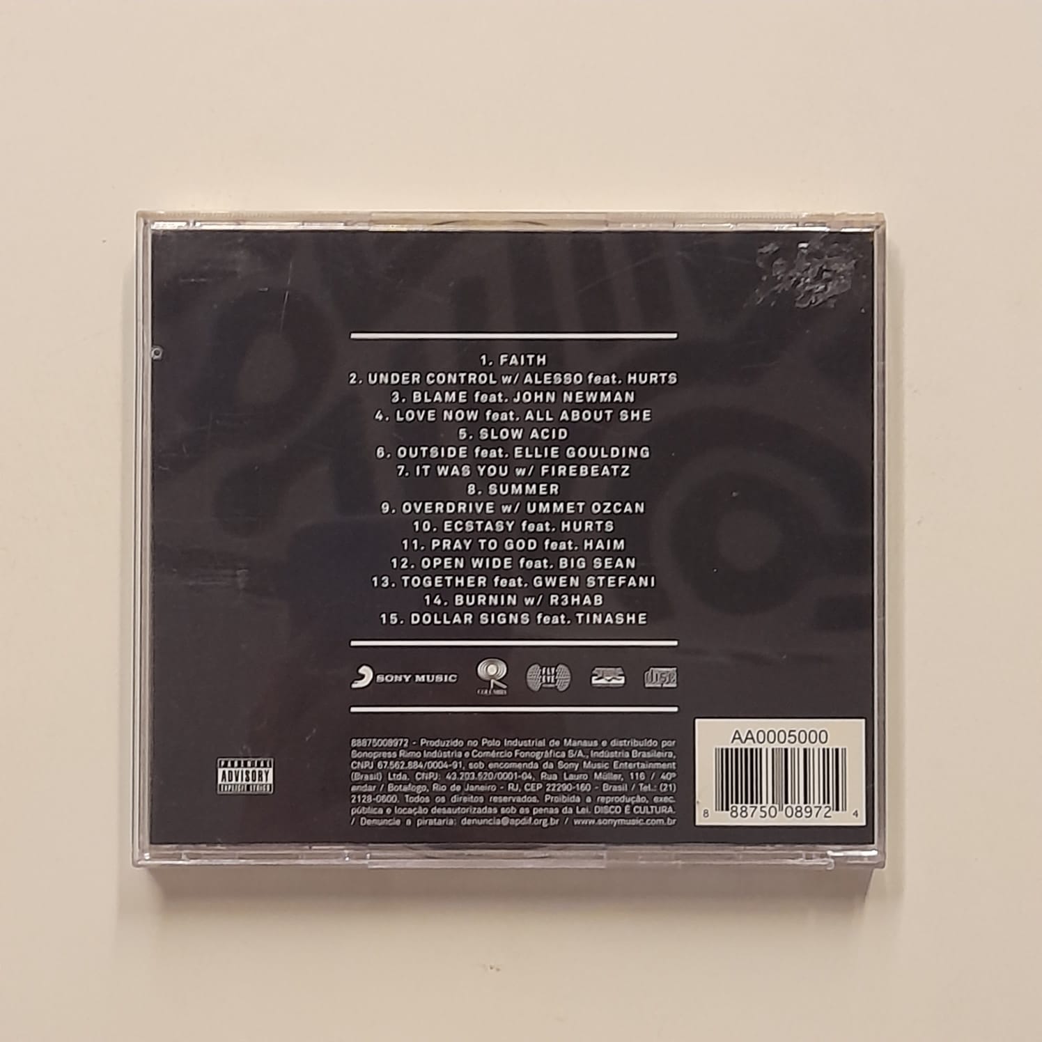 CD Calvin Harris – Motion - Imagem 2