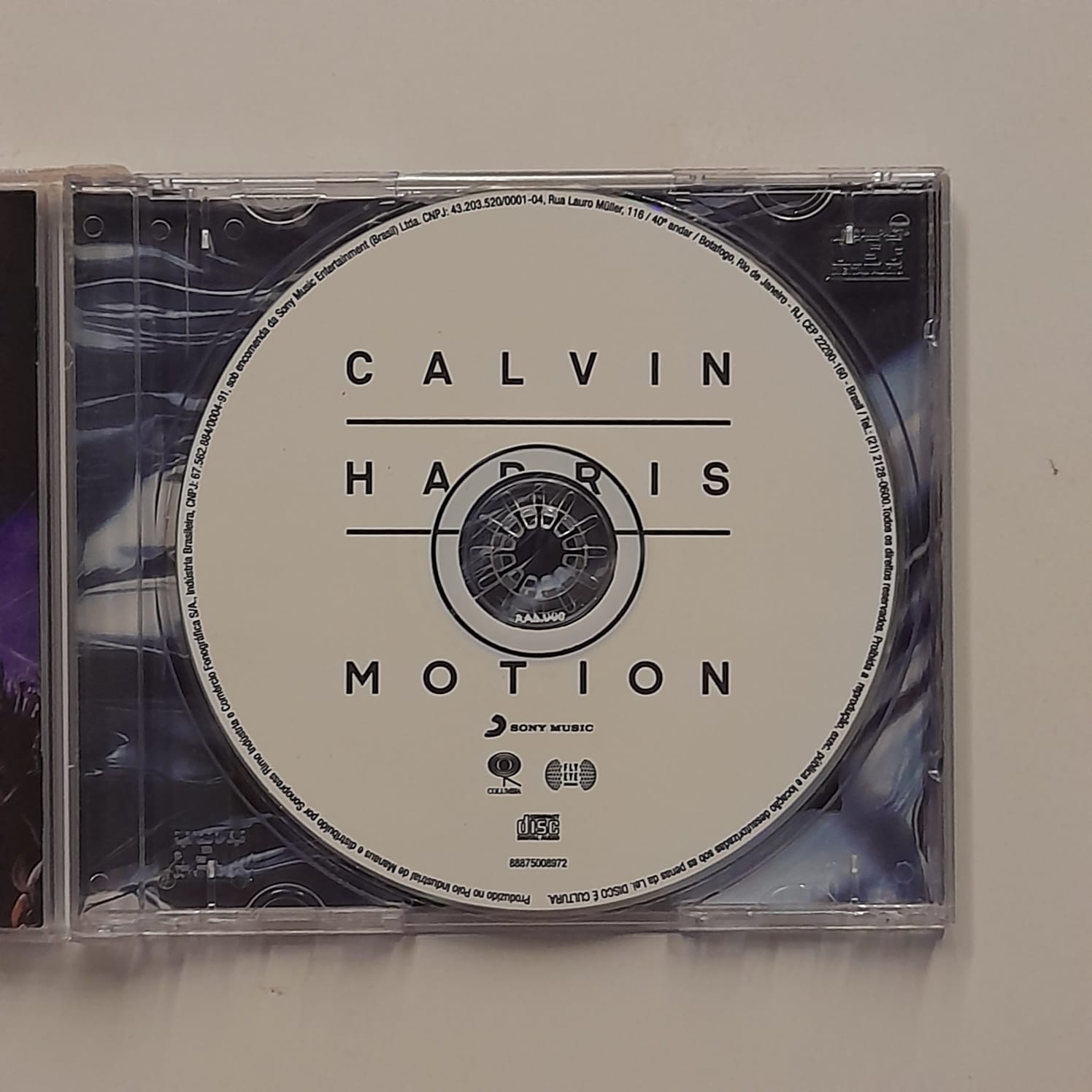 CD Calvin Harris – Motion - Imagem 3