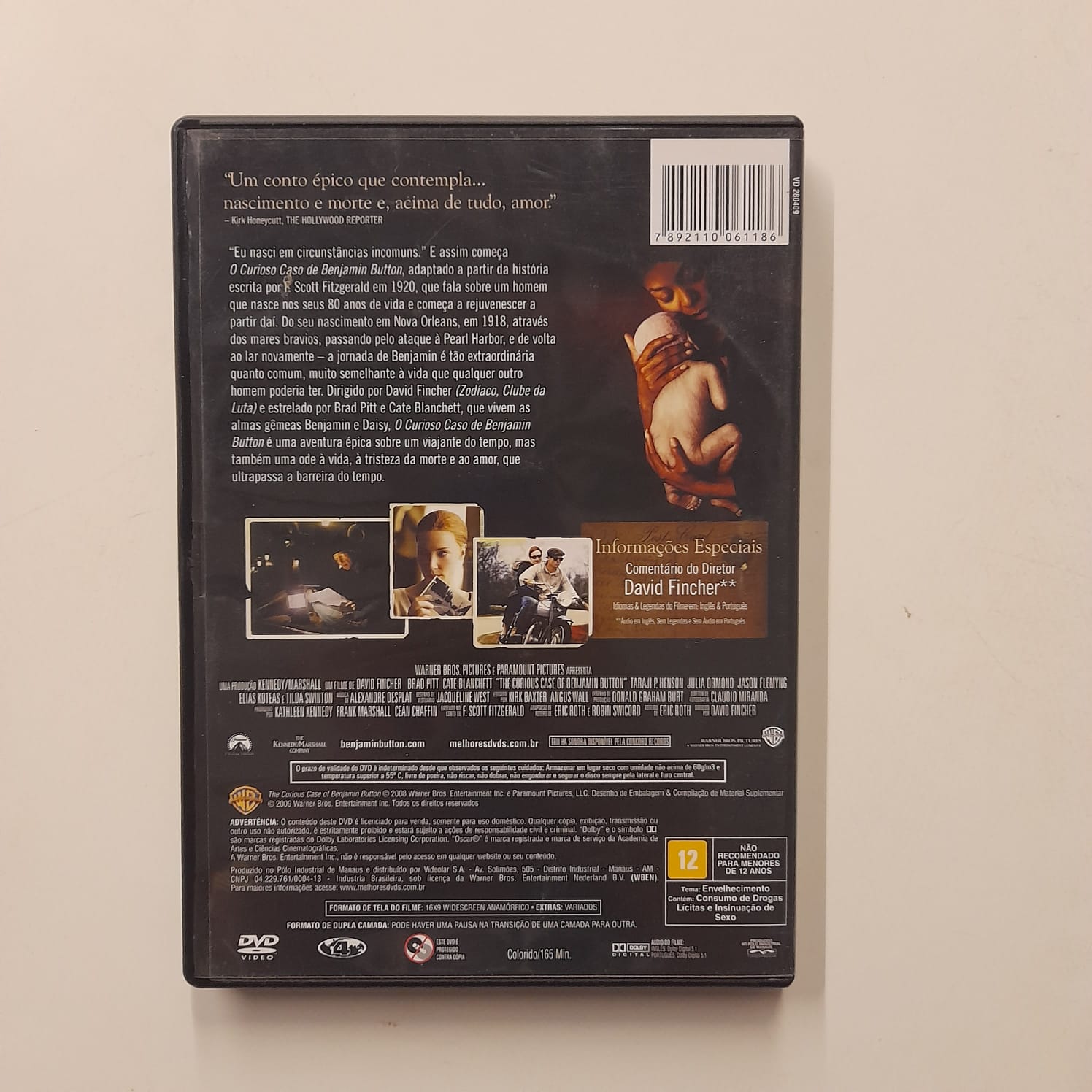 DVD O Curioso Caso de Benjamin Button - Imagem 2
