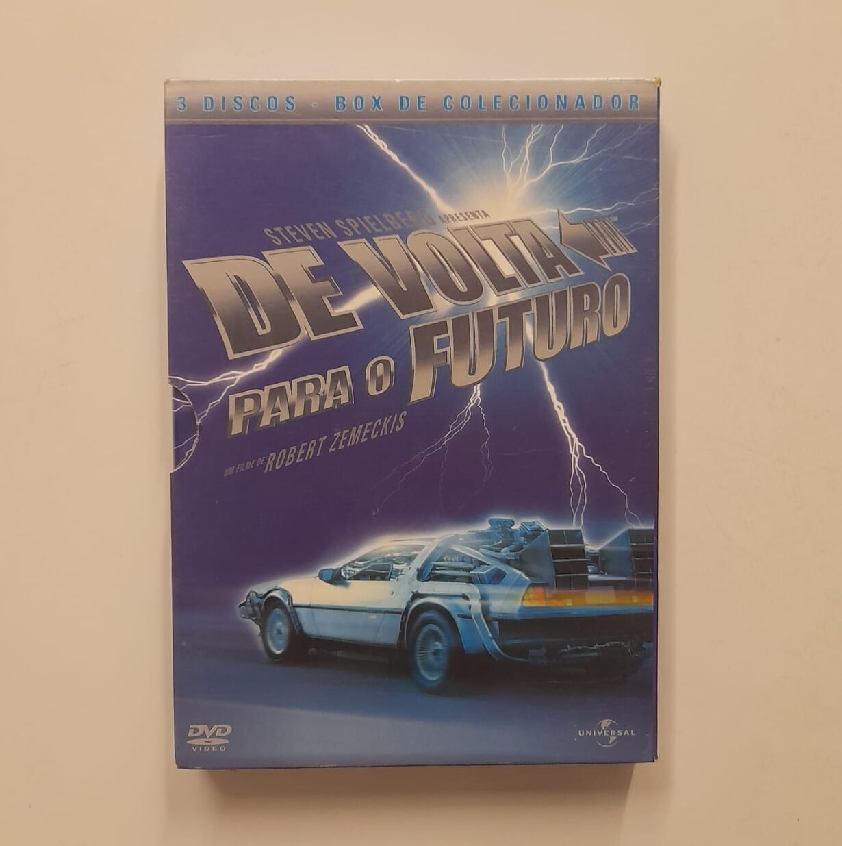 Box DVD Trilogia De Volta Para o Futuro (3 DVDs)