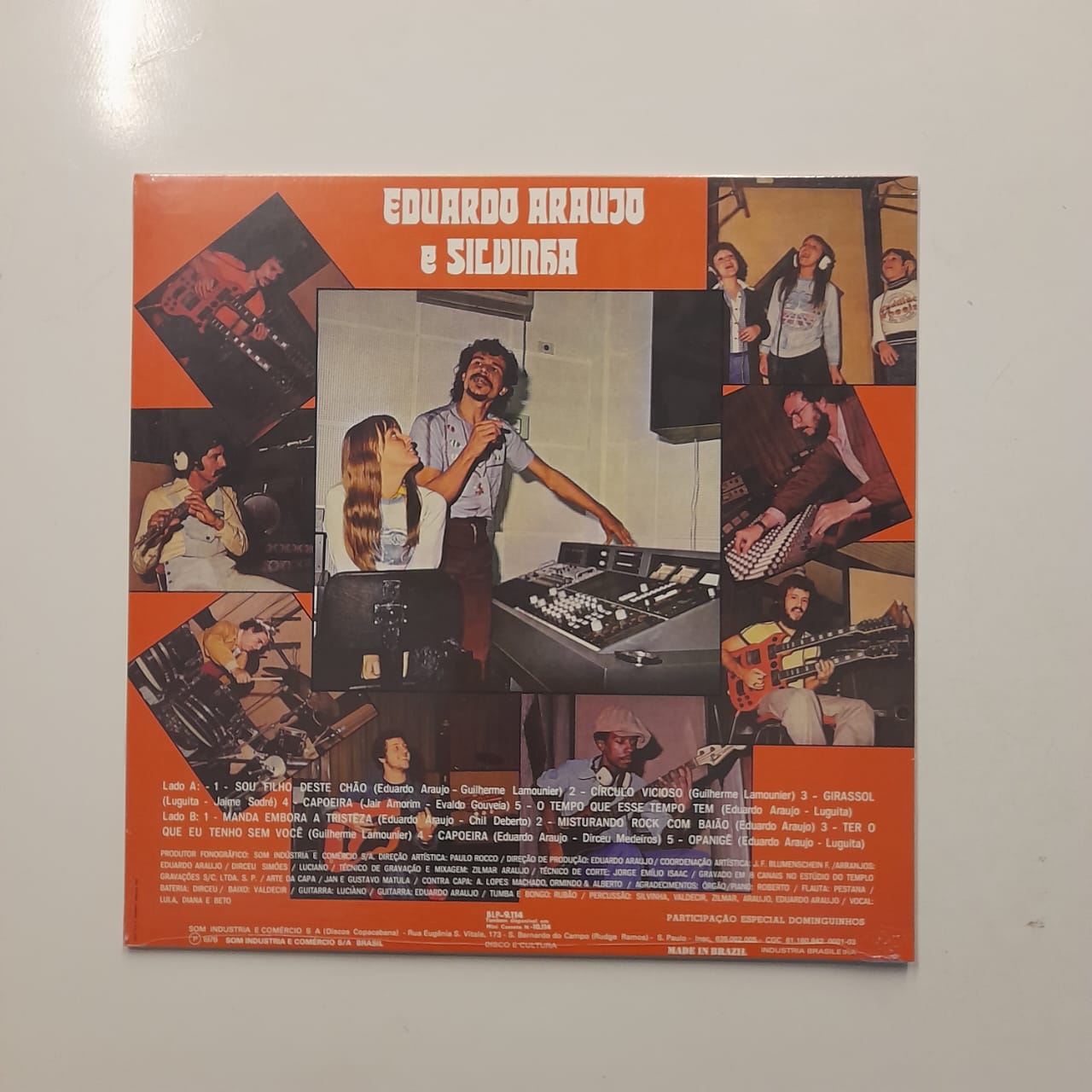 LP Eduardo Araújo & Silvinha – Sou Filho Dêsse Chão - Lacrado - Imagem 2
