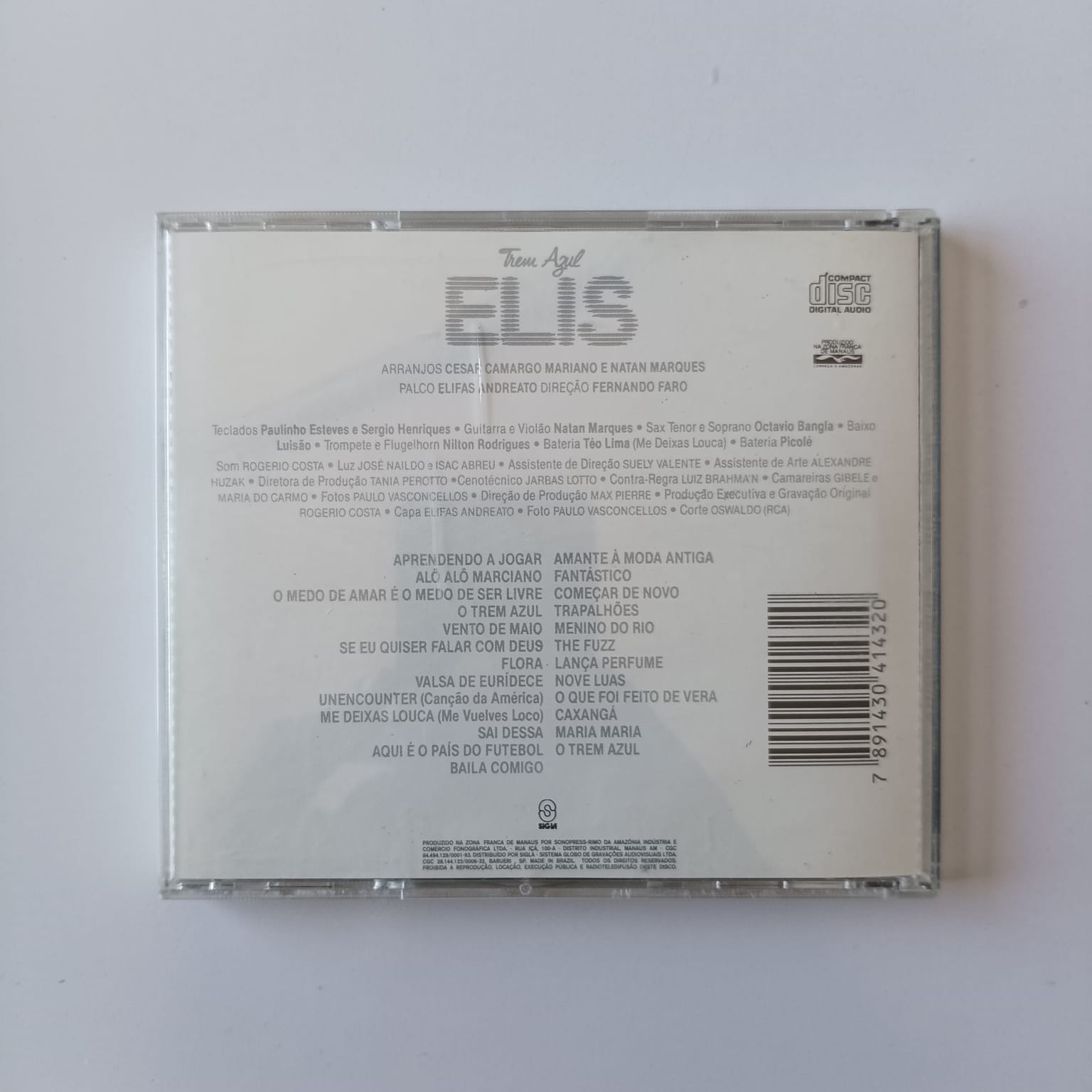 CD Elis Regina - Trem Azul - Imagem 2