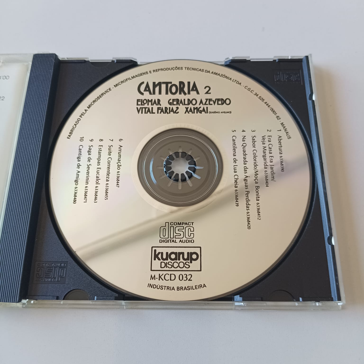 CD Elomar, Geraldo Azevedo, Vital Farias, Xangai - Cantoria 2 - Imagem 3